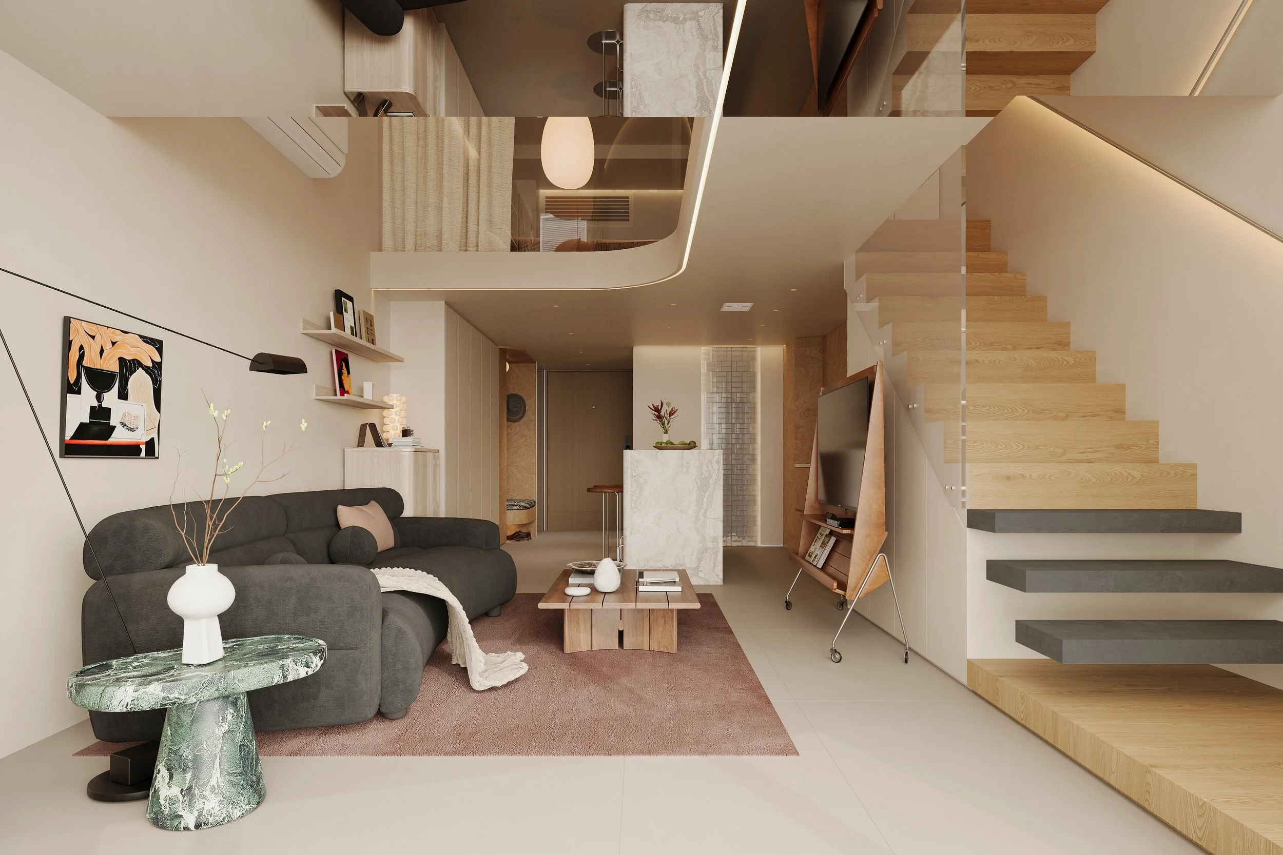 Project |Interesting LOFT renovation