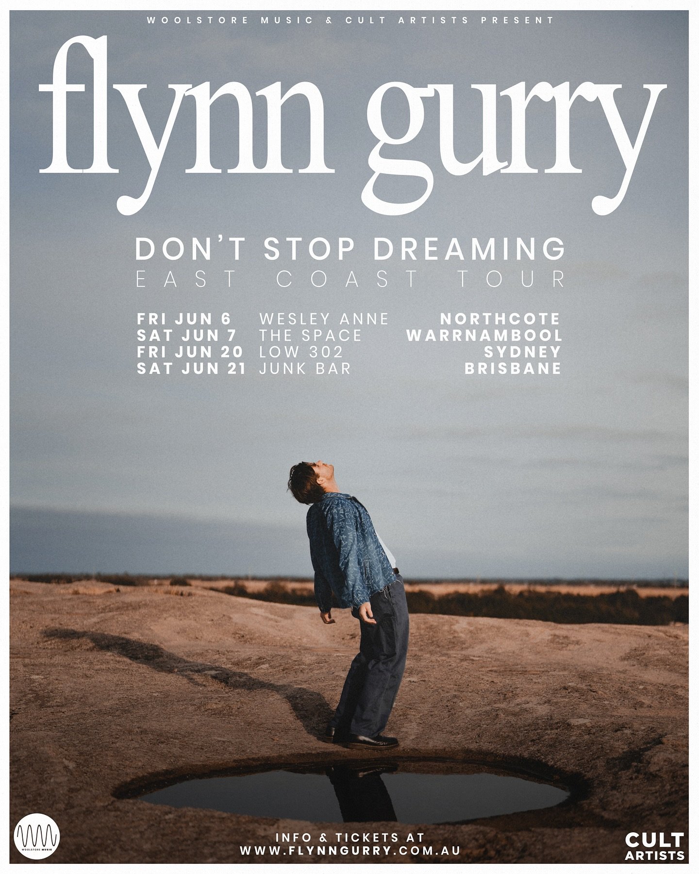 after the craziest few weeks of exciting news I have some more. I&rsquo;m hitting the road, my OWN tour !!! 

would love to see you at some shows !!! 

5/6 - Melbourne, VIC
6/6 - Warrnambool, VIC
20/6 - Sydney, NSW
21/6 - Brisbane, QLD

Tix &amp; inf