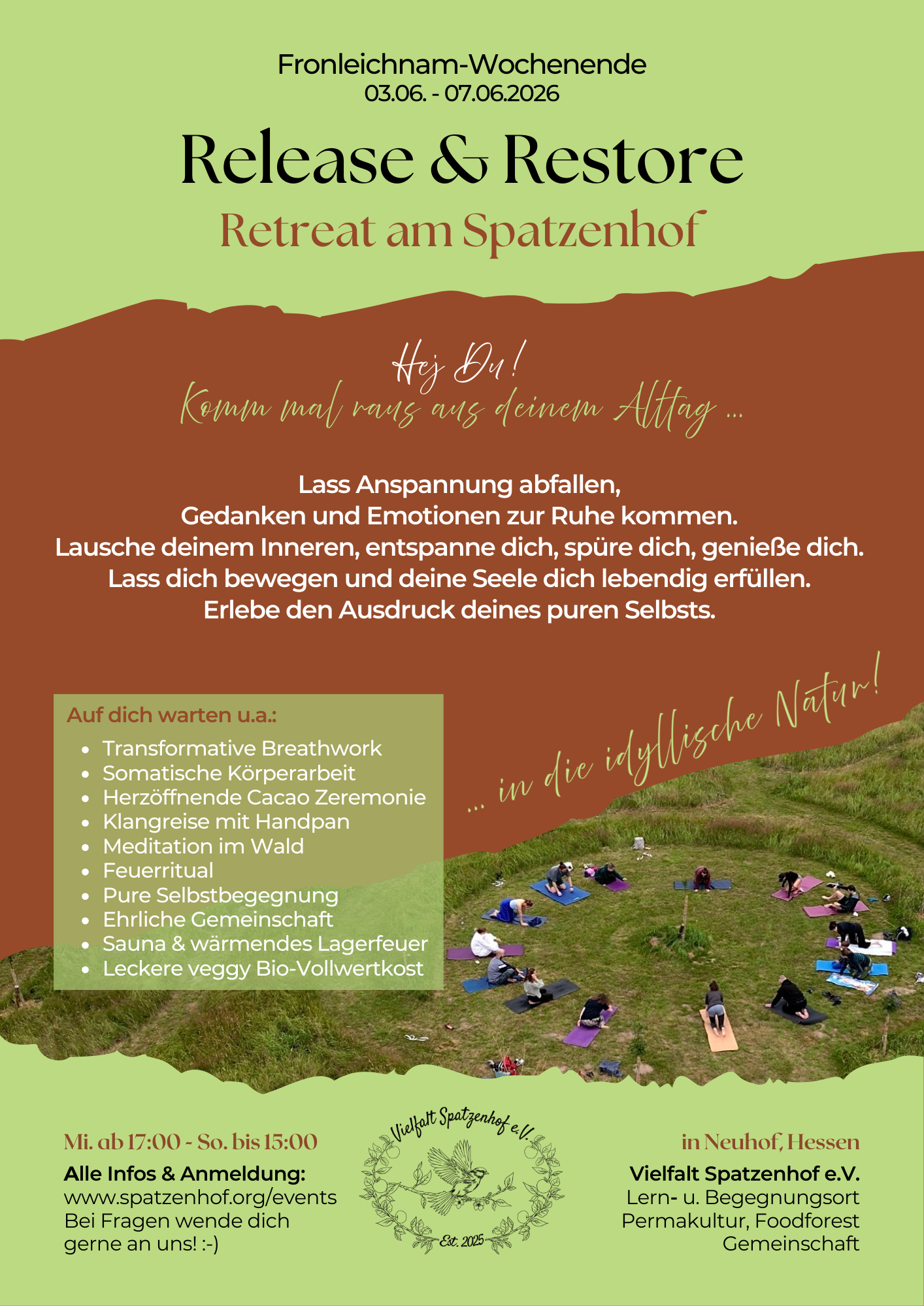 Release &amp; Restore Retreat 