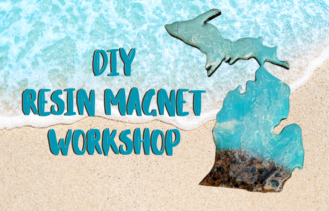 Beachy Themed Resin Magnet Workshop - Instructor Led (12+)