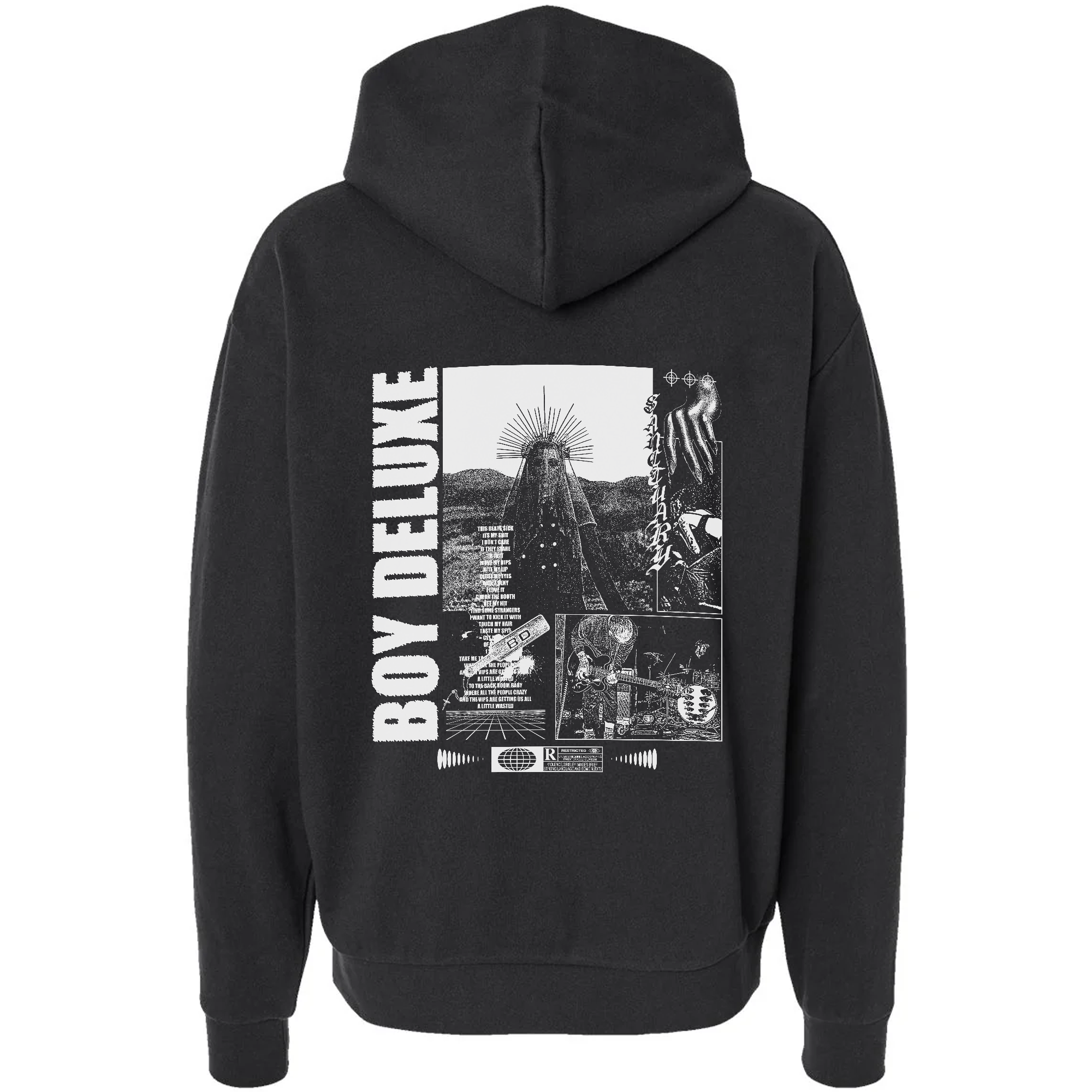CURSED HOODIE - Black DBL Sided