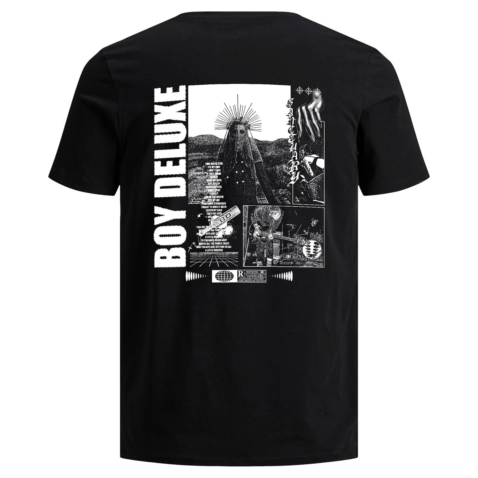 CURSED TEE - Black DBL Sided