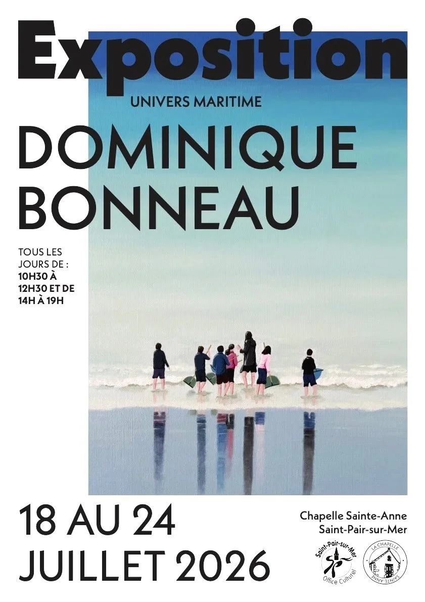 Exposition à la Chapelle Sainte Anne du 18 au 24 juillet 2026