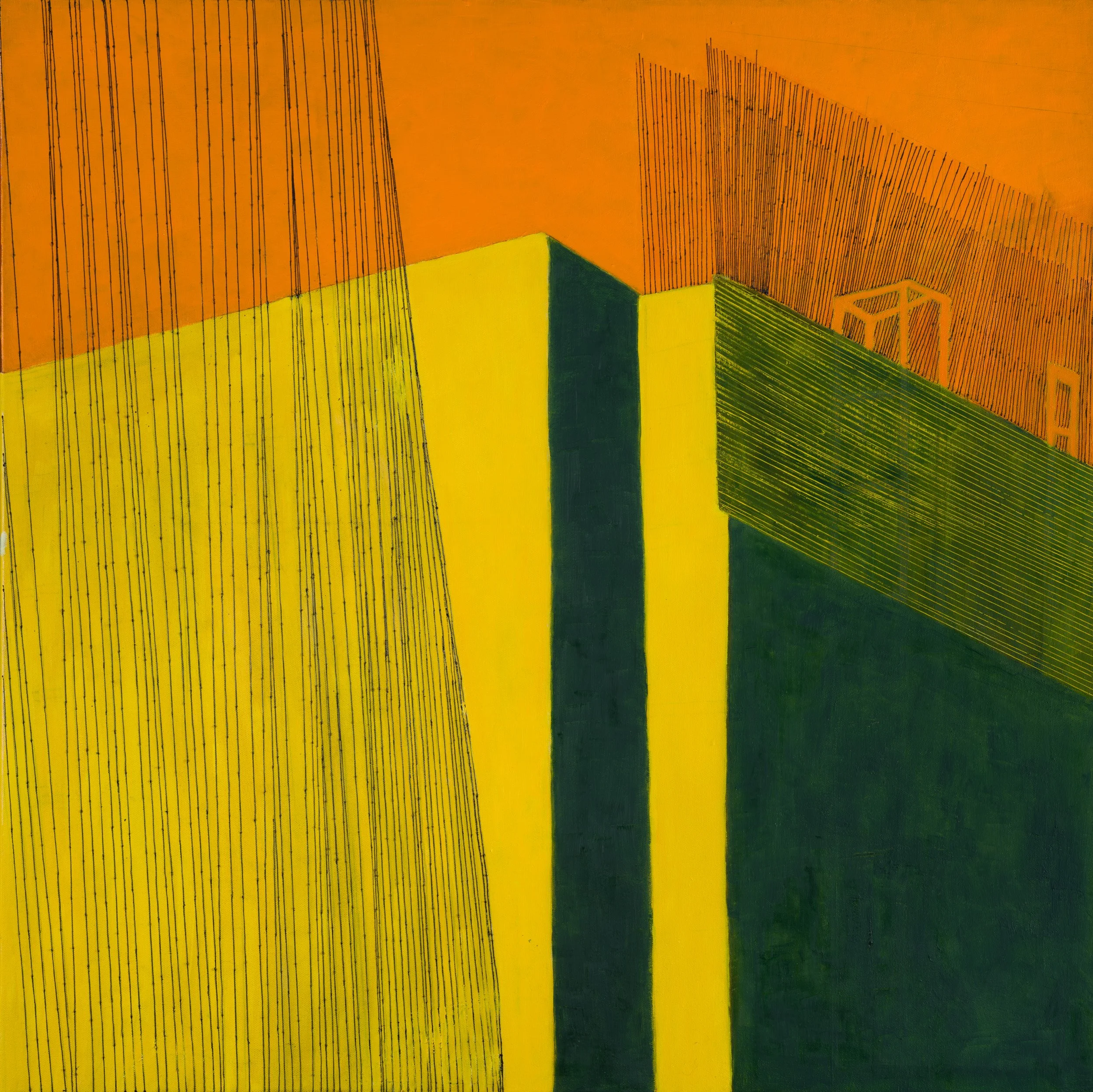  Understructure  Oil on Canvas 80x 80cm