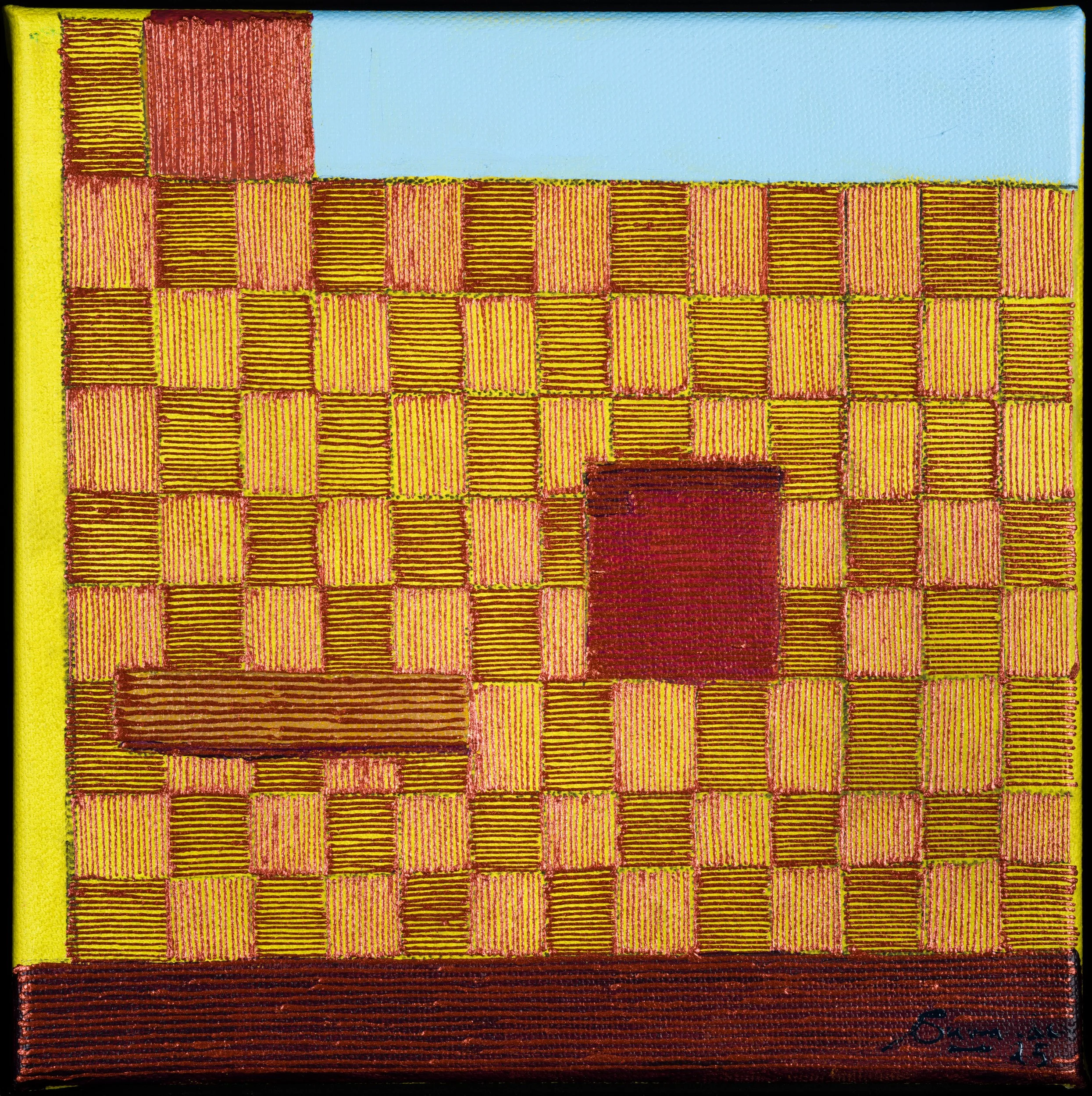  Mantilla  Oil on Canvas 30 x 30cm