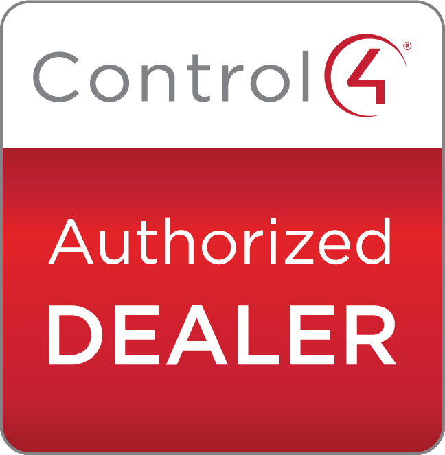 Control4 Authorized Dealer logo.