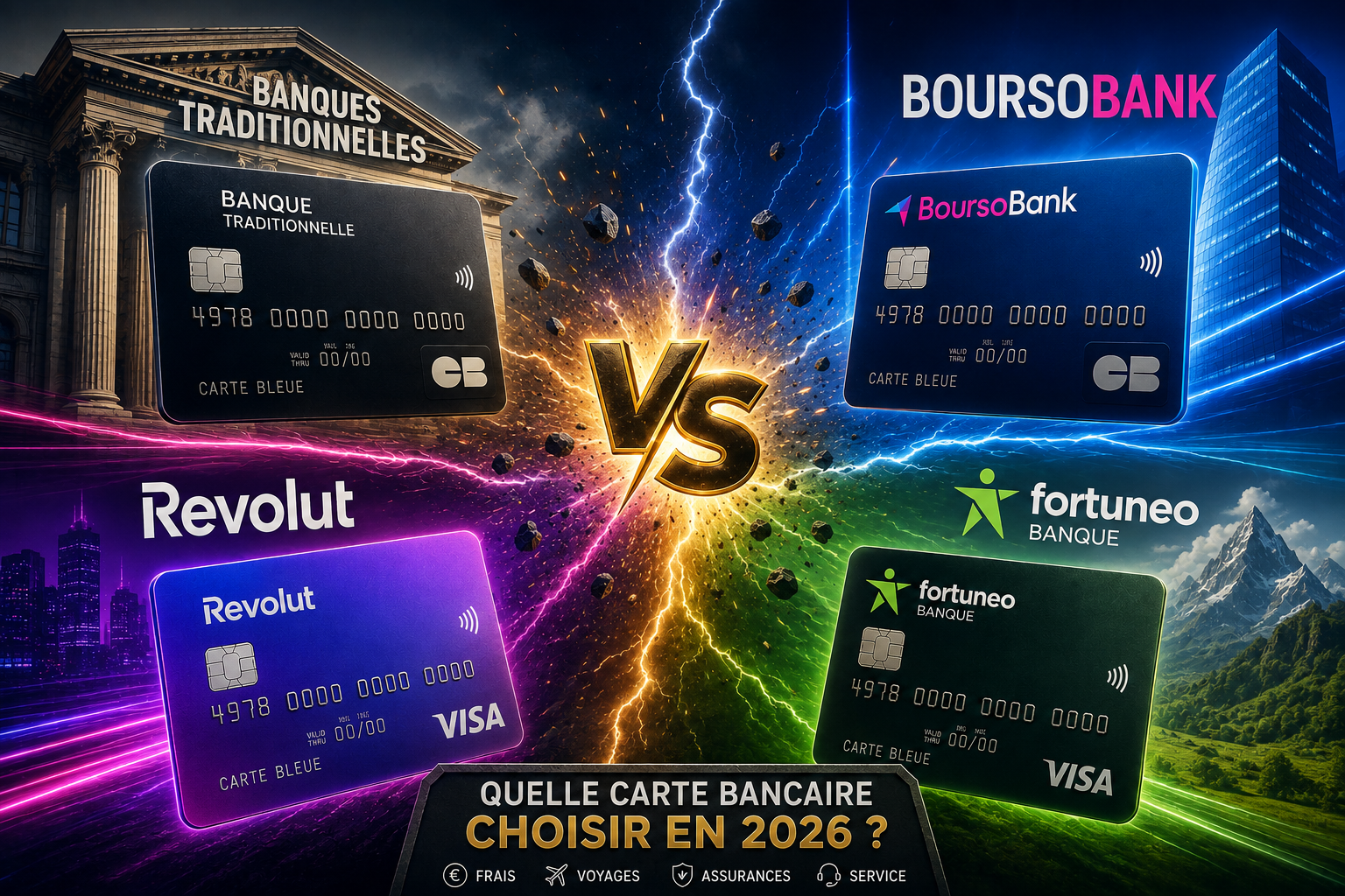 Quelle carte bancaire pour un tour du monde ?