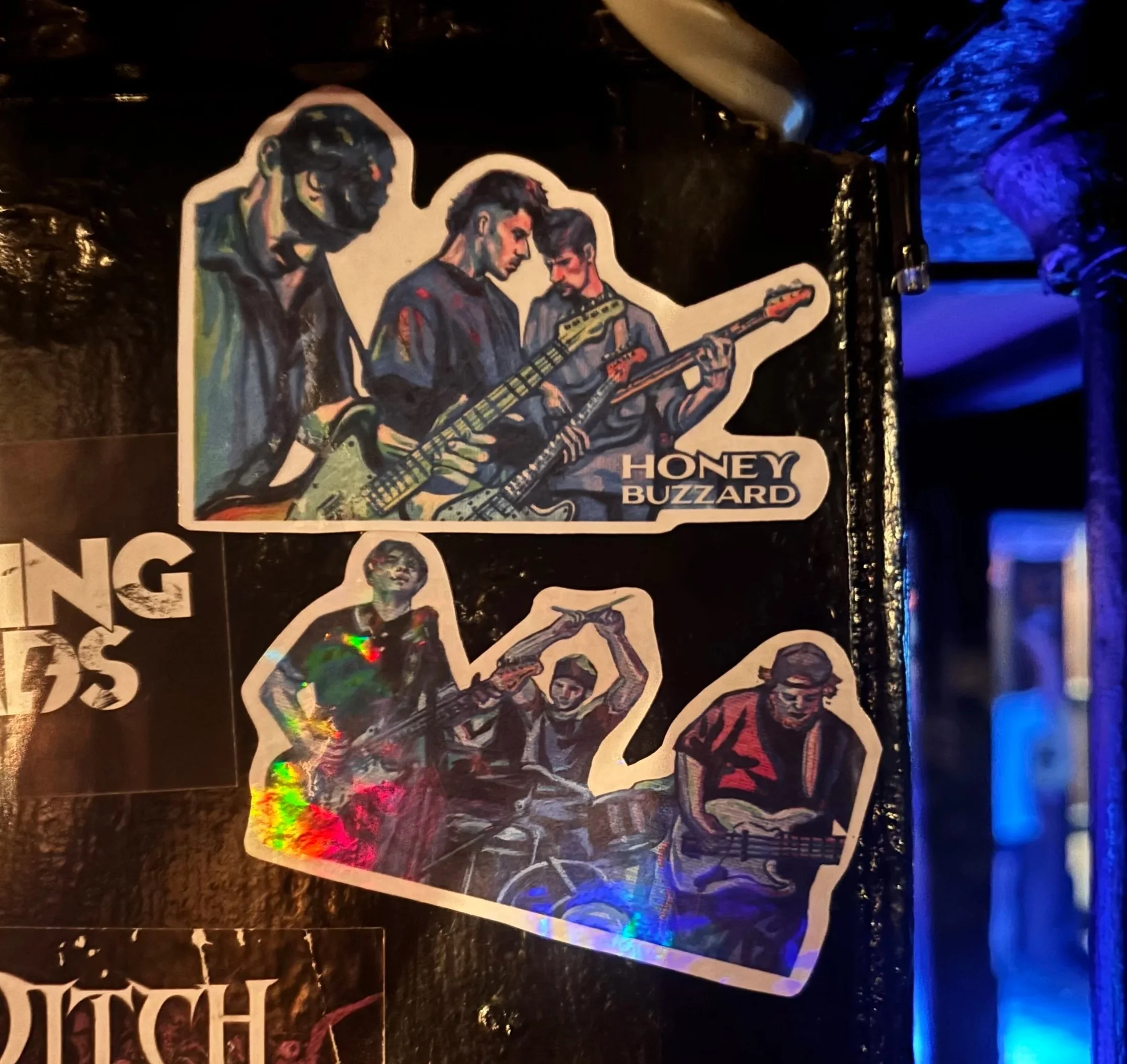stickers at the ship inn, gillingham