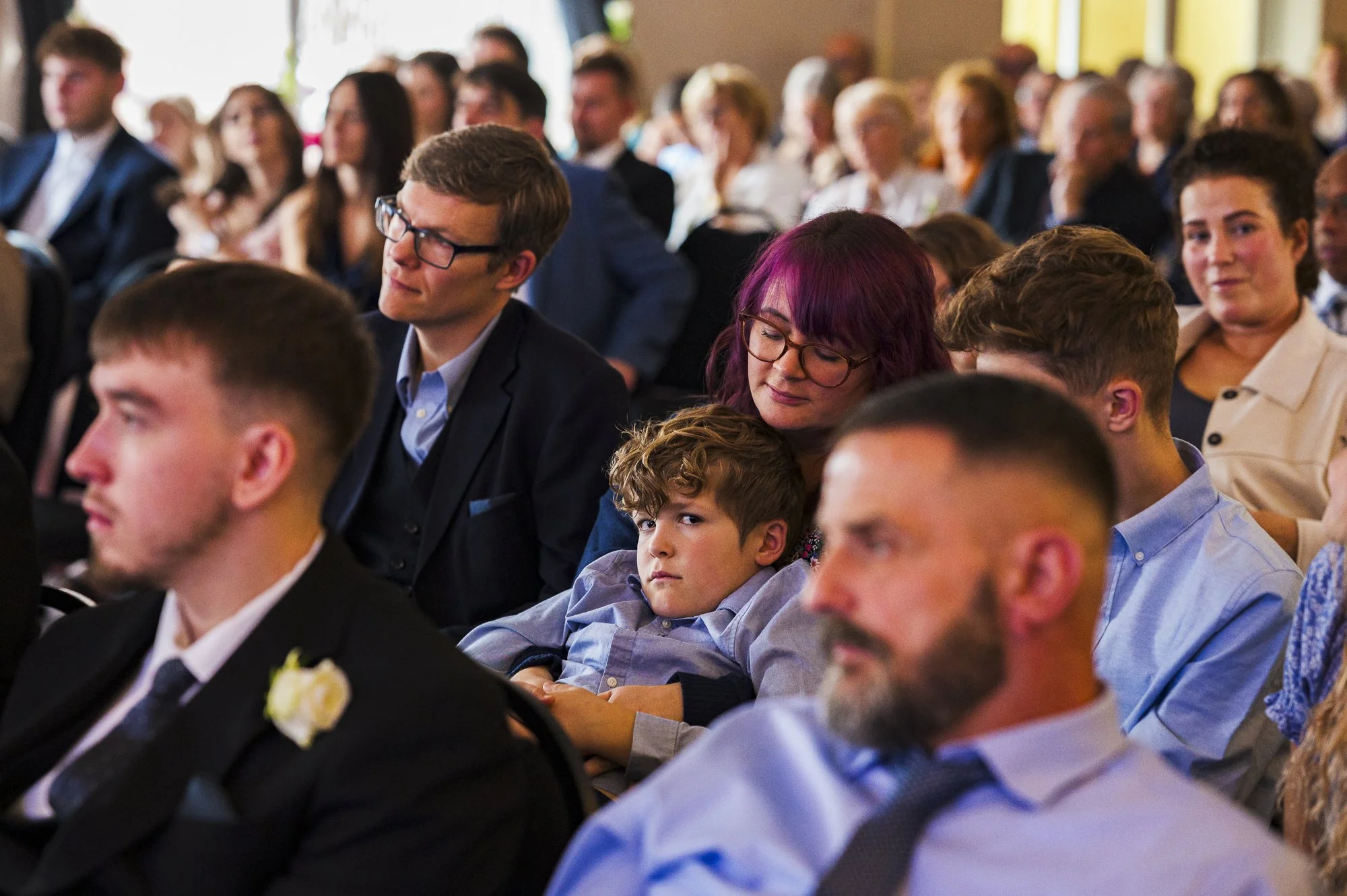 candid momeent of a child