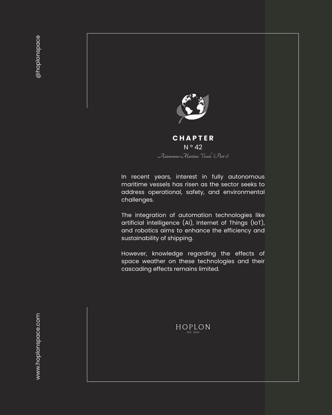 Dear member, 
 
In recent years, interest in fully autonomous maritime vessels has risen as the sector seeks to address operational, safety, and environmental challenges. 🤖⚓️
 
The integration of automation technologies like artificial intelligence 