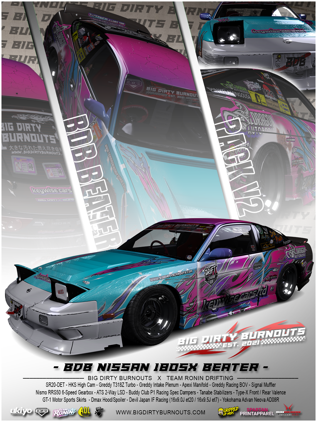 BDB Nissan 180sx beater v2