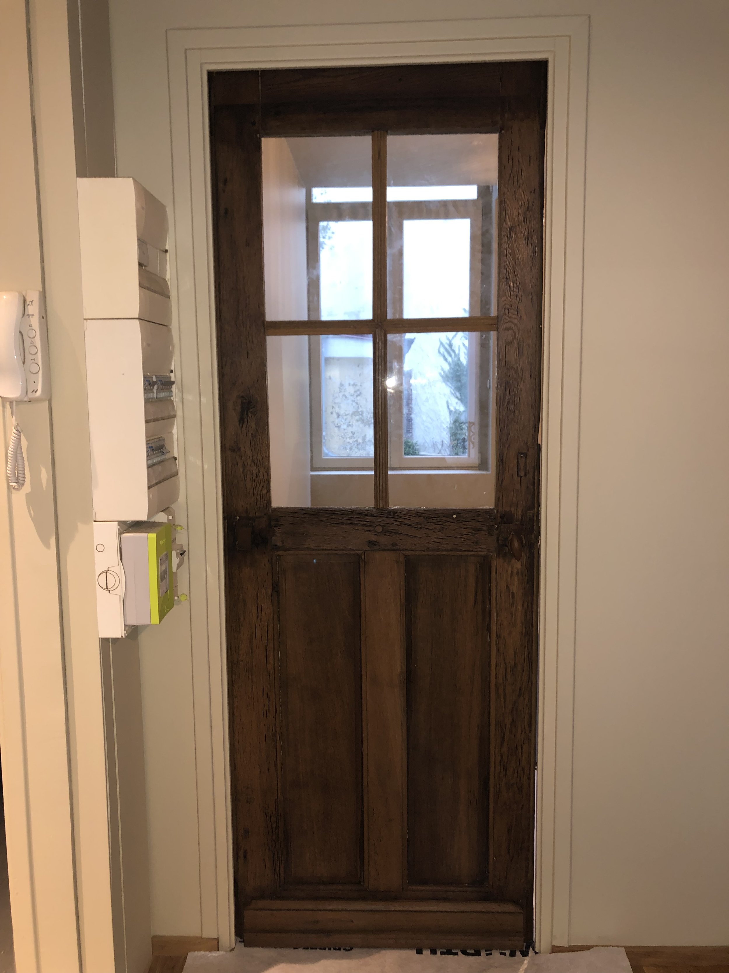 Implantation après mise à dimension