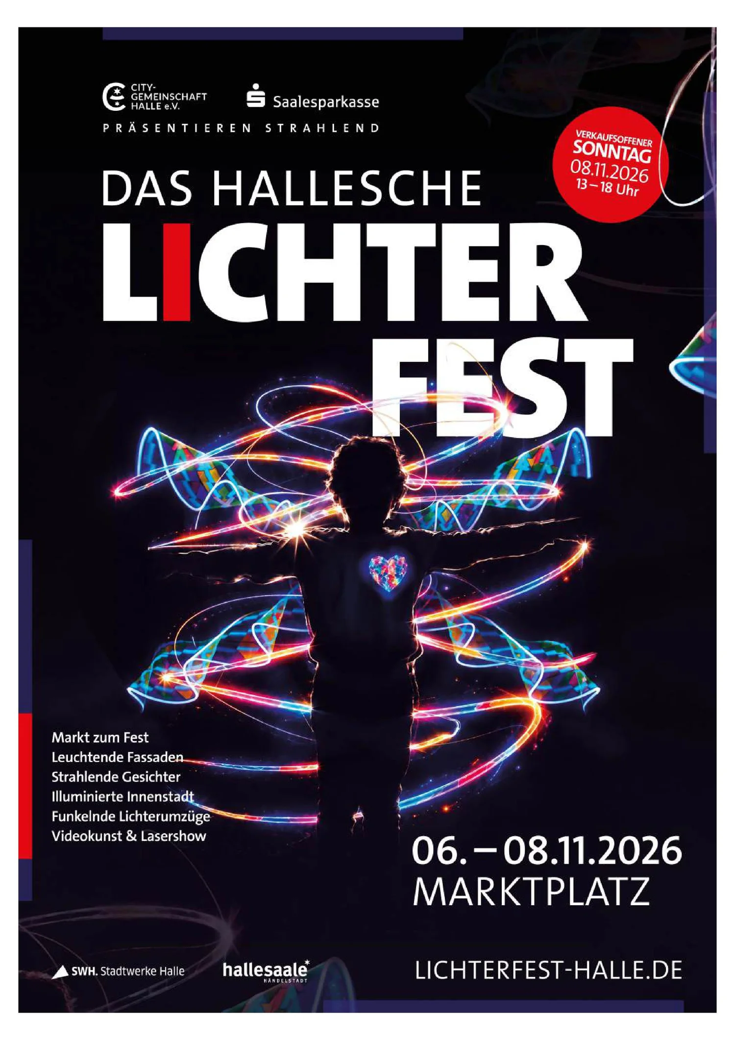 Lichterfest 2026 in Halle