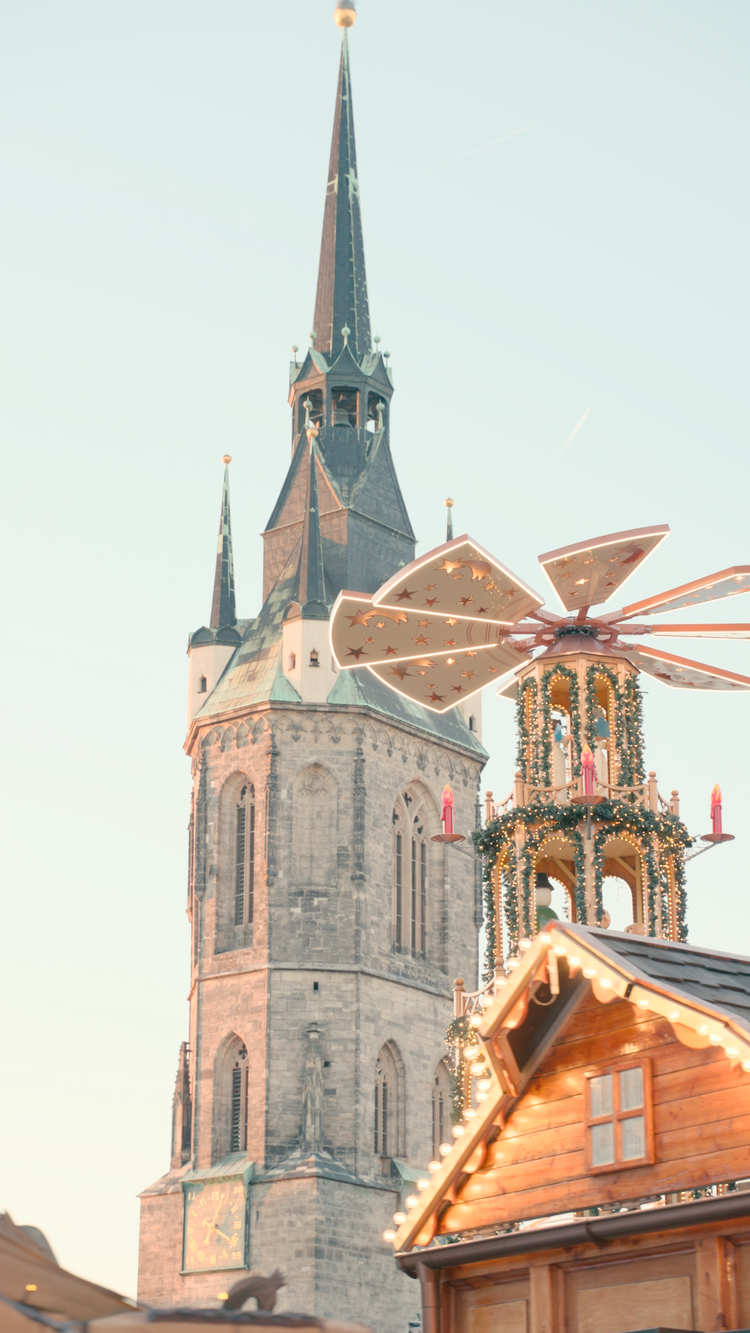 Der Wintermarkt in Halle