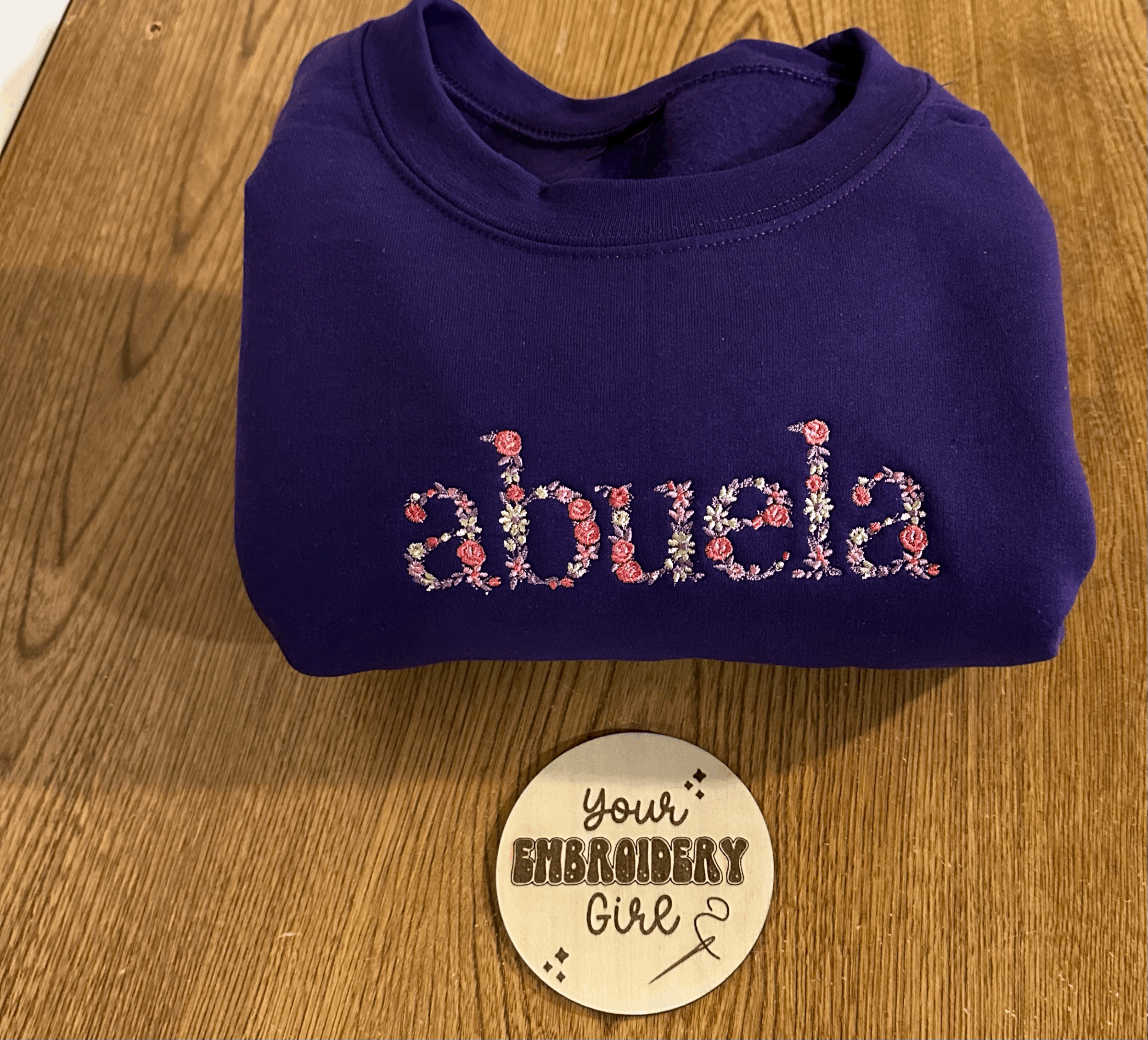 Abuela Floral Crewneck
