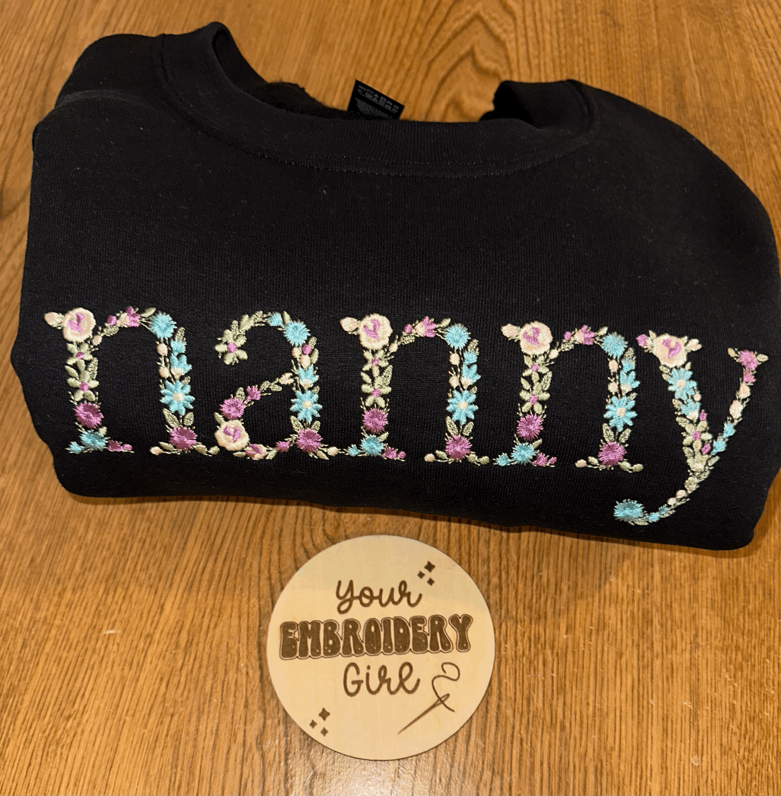 Nanny Floral Crewneck