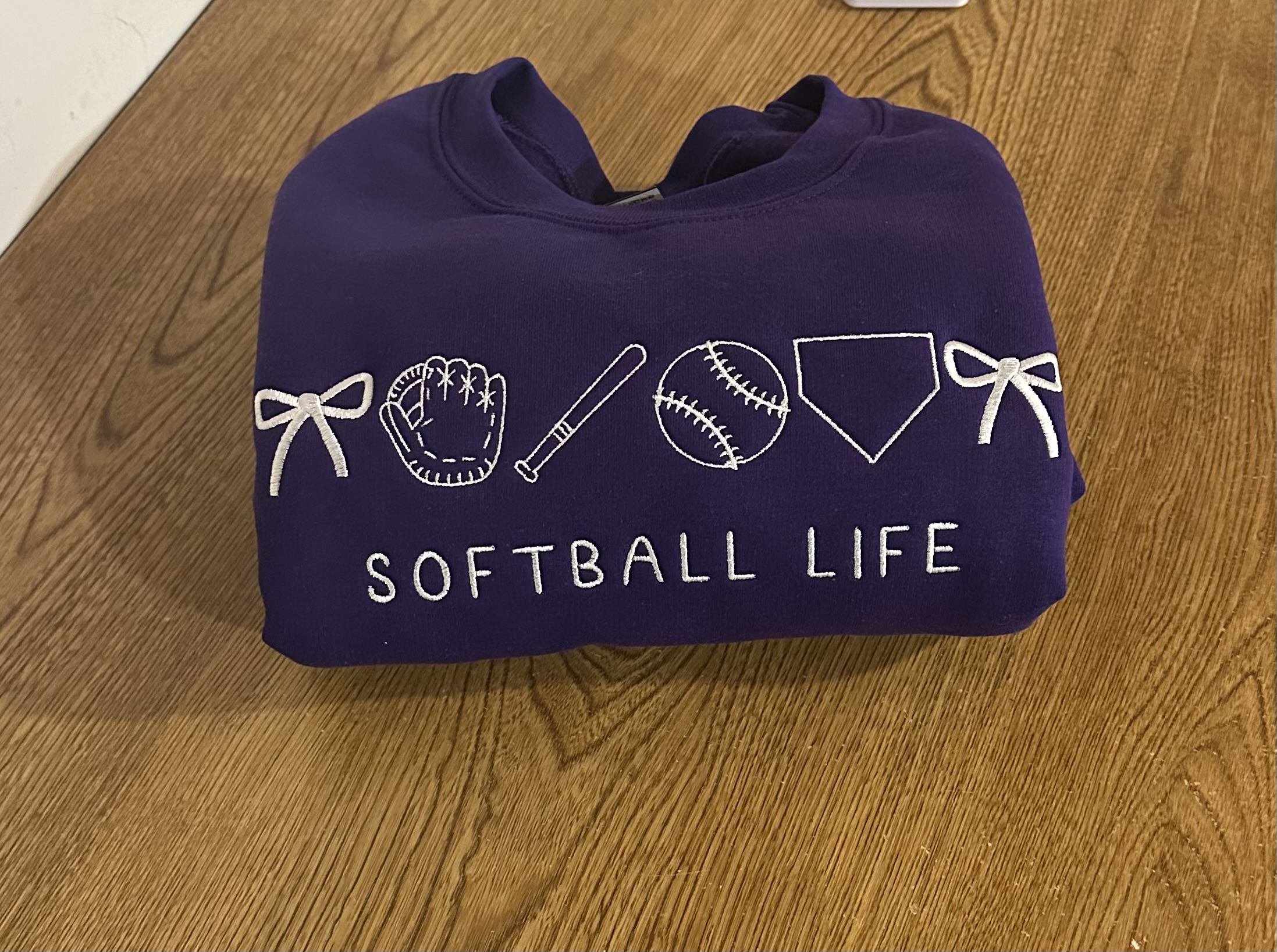 Softball Life Crewneck