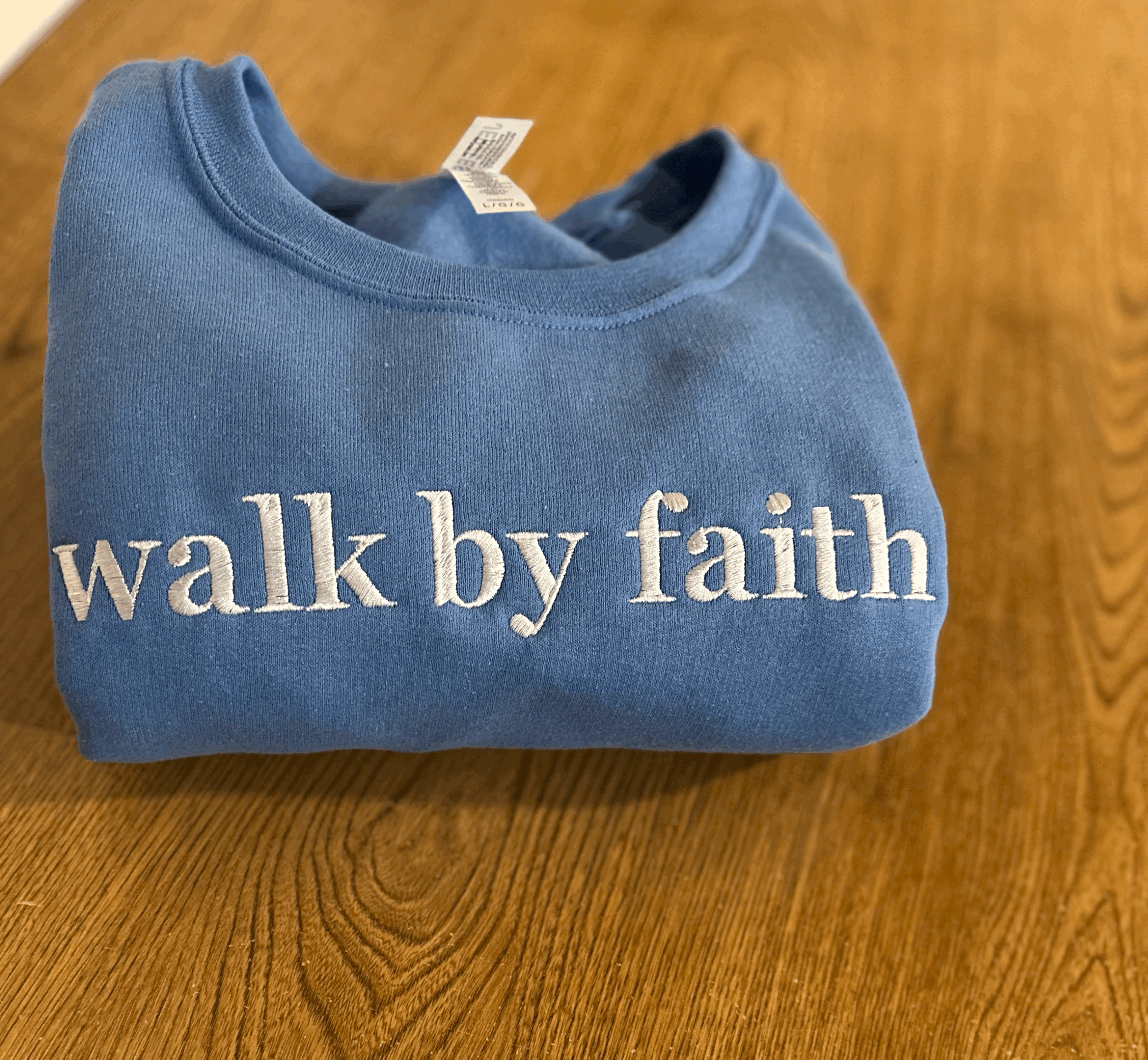 Walk By Faith Crewneck