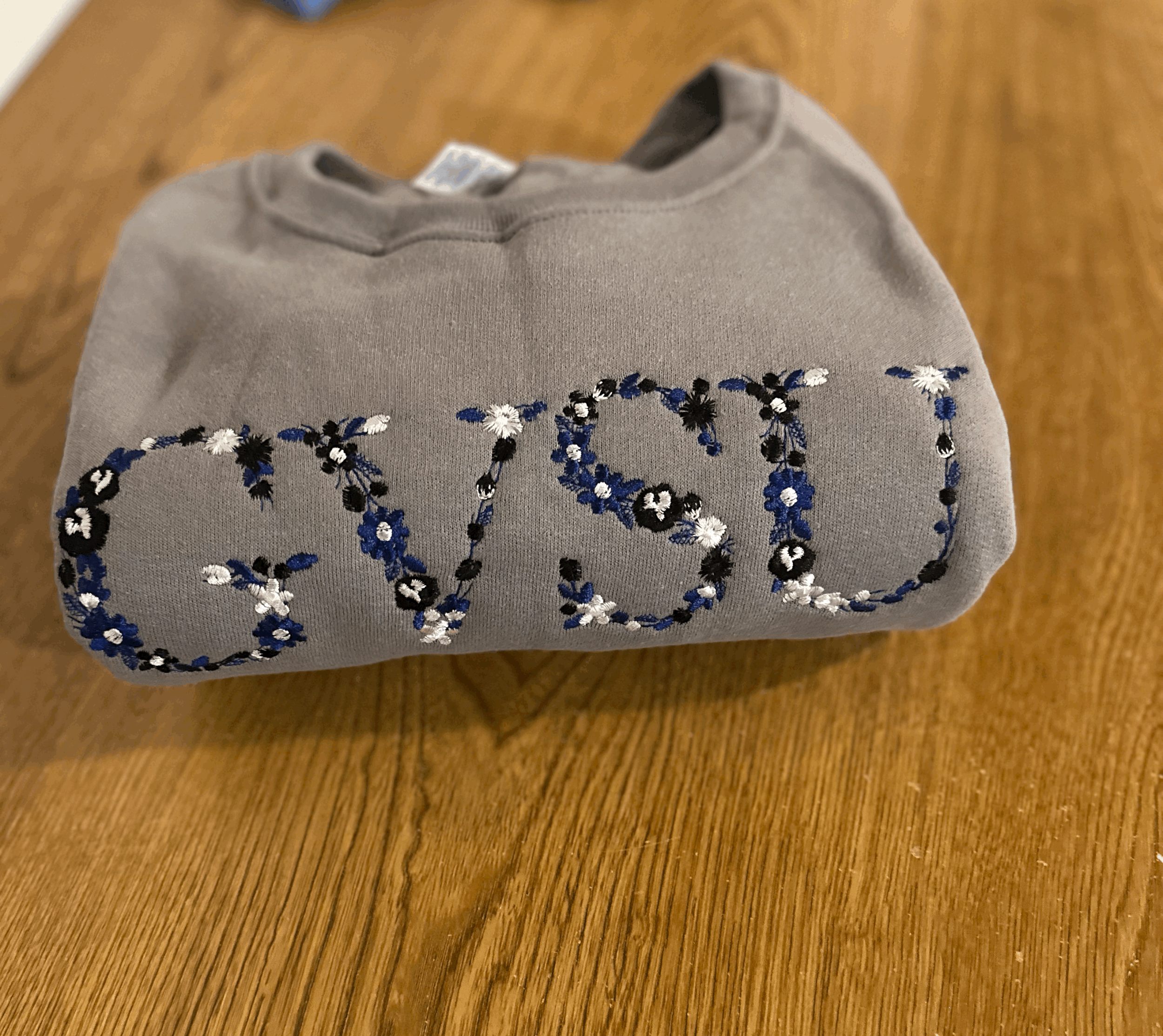 GVSU Floral Crewneck