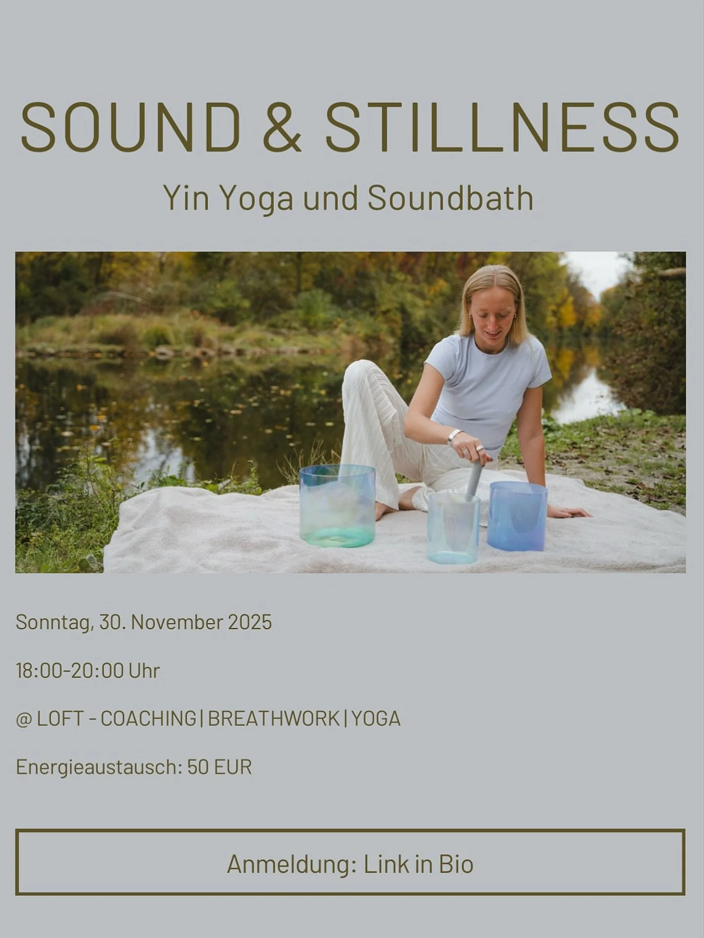 Am 30. November 2025 findet mein erstes Event im @loft_studio_augsburg statt. Ich freue mich auf alle die vorbeikommen. Den Link zur Anmeldung findet ihr in der Bio. 

Image: @xselinart