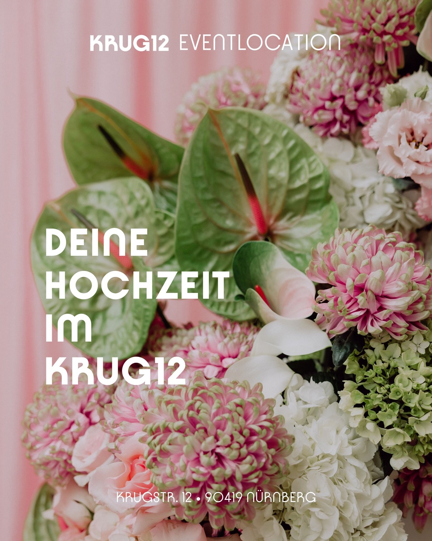SAVE YOUR SPOT FOR 2026 WEDDINGS 🫶✨

*English version below

Wusstet ihr schon, dass ihr eure Hochzeit bei uns im KRUG12 feiern k&ouml;nnt? 🌸 

Unser ATELIER wird an eurem Tag zu eurem ganz eigenen Raum f&uuml;r Lieblingsmenschen und Erinnerungen. 