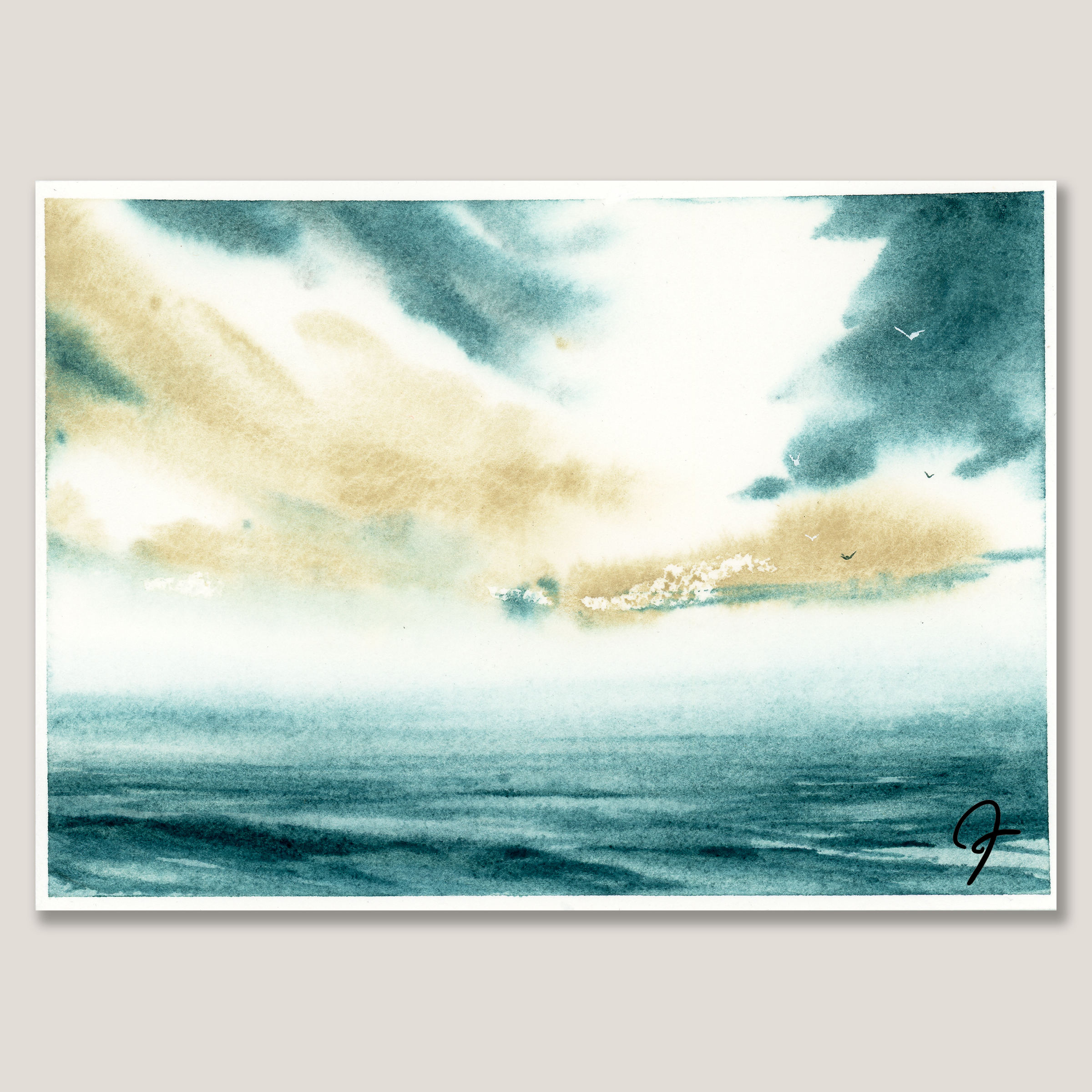 Sea Save - Watercolor Painting