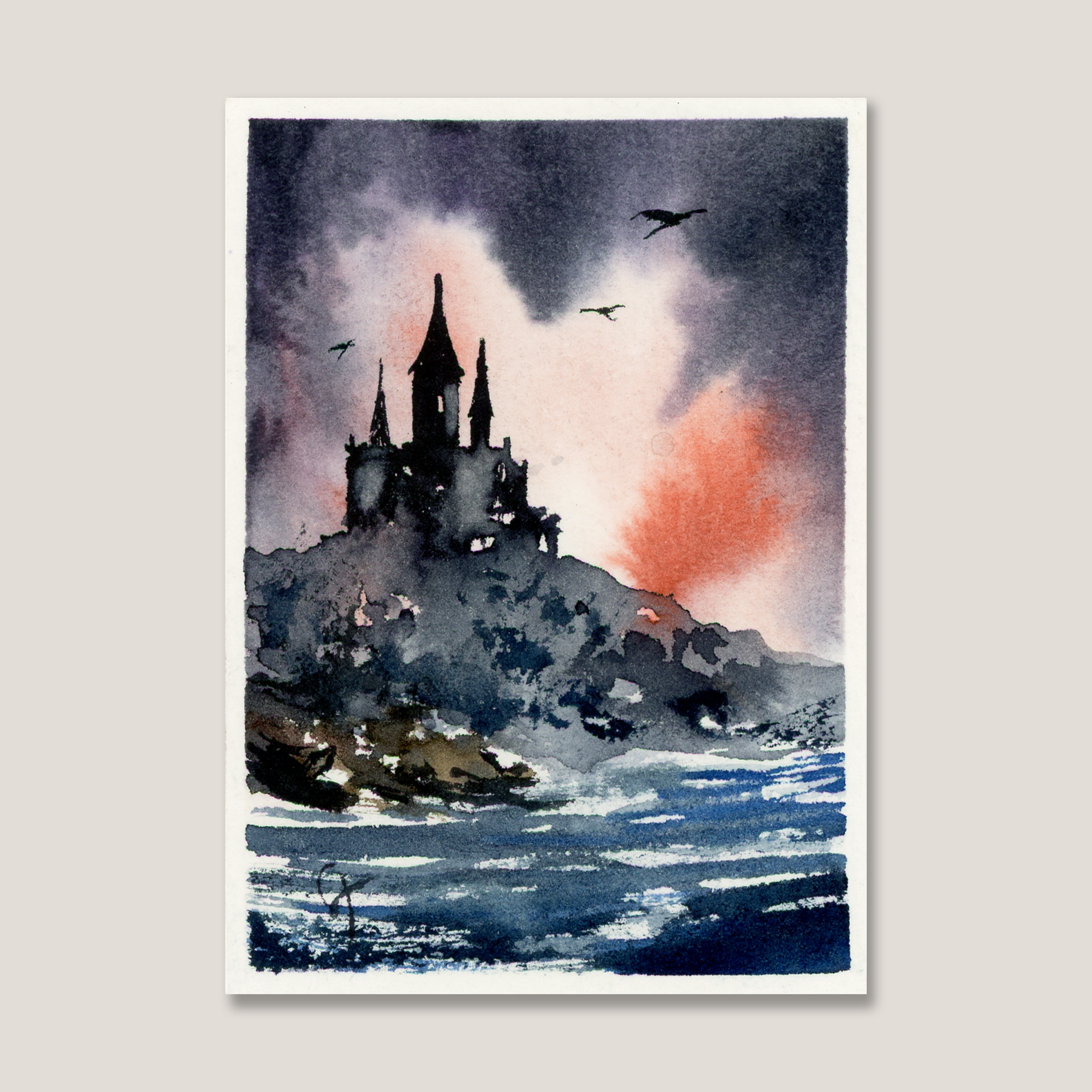 ACEO 4 "le Castle"