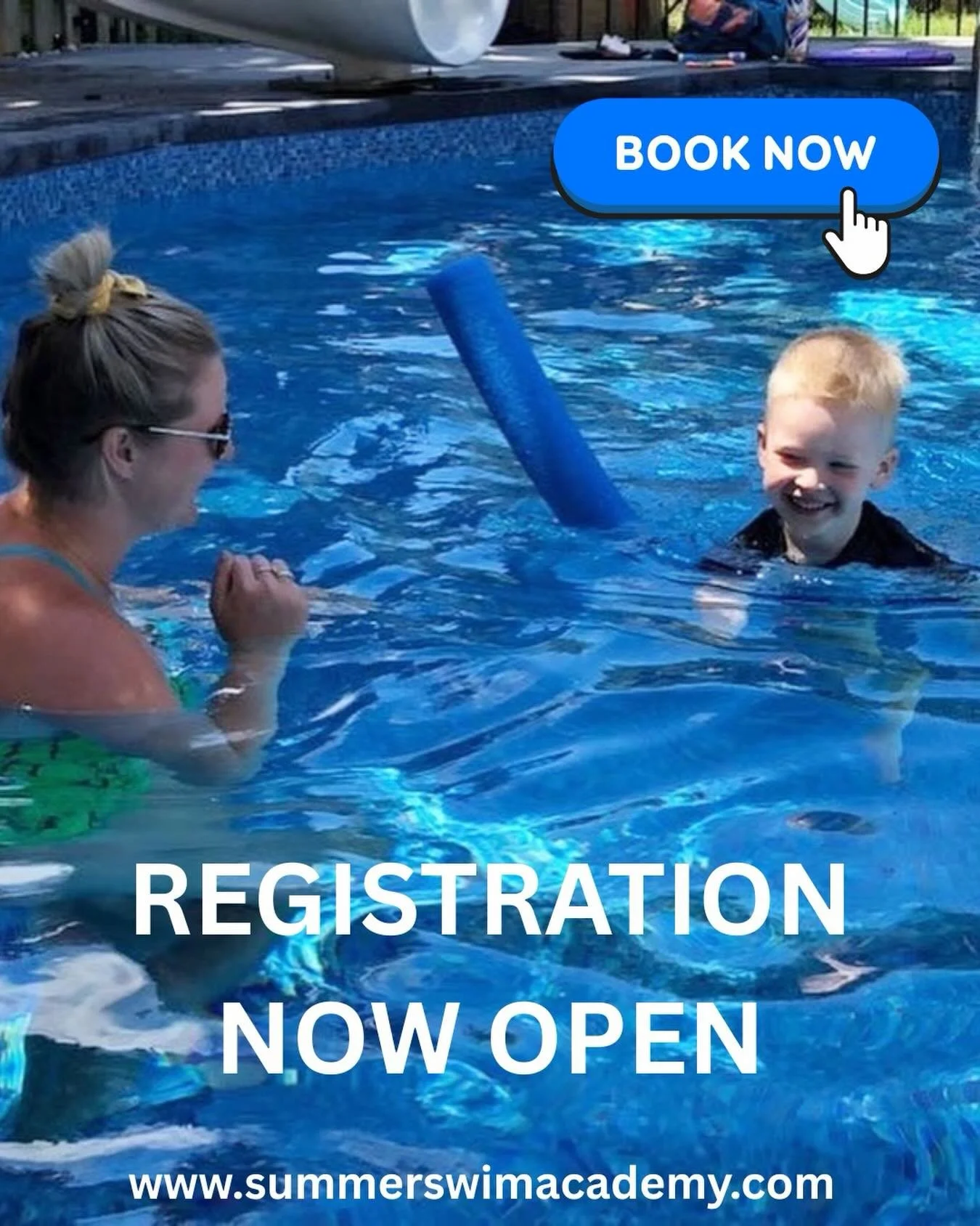 Registration is officially OPEN for bookings! 🎉

Returning families who completed lessons with us last summer should have received an email&mdash;don&rsquo;t forget to check your junk folder.

New families are invited to visit our website and comple