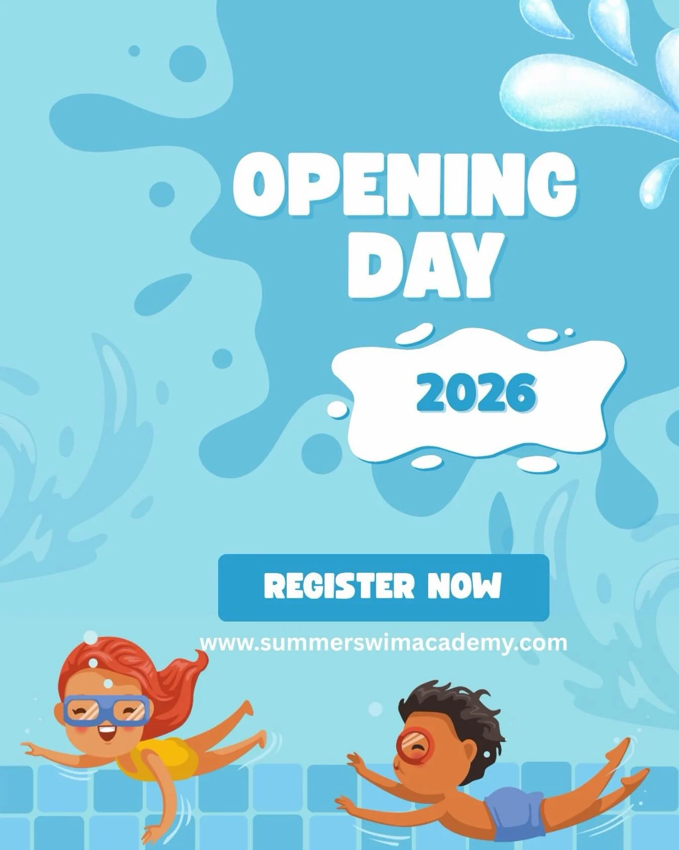 OPENING DAY! 🌊☀️

And just like that, we&rsquo;re back for another summer season! We officially kicked off swim lessons and pool parties today, and our team can&rsquo;t wait to spend the summer teaching, lifeguarding, and making memories with your k