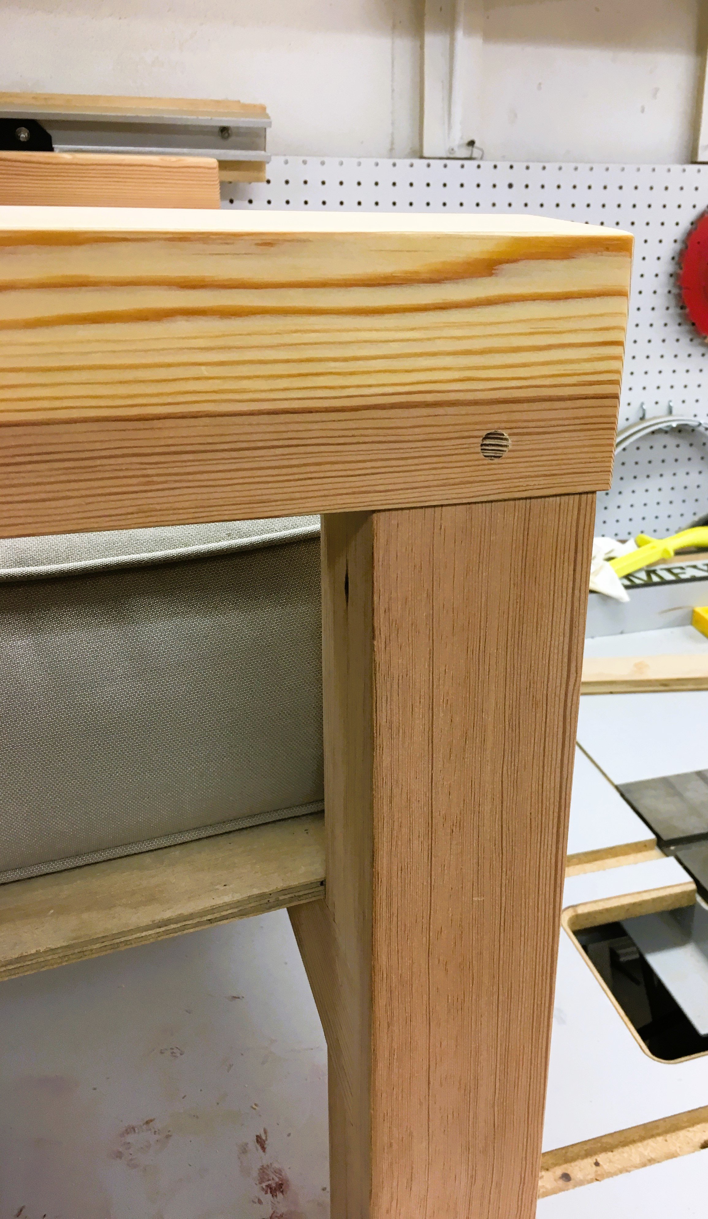 Drawbore Mortise and Tenon construction