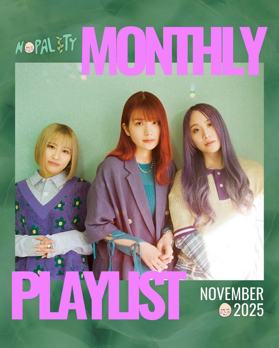 🌵November&rsquo;s playlist is out NOW! 🍂🎶

A cozy mix of fall moods, late-night feels, and the voices we can&rsquo;t stop replaying.

Check out the music that the Nopality team has been listening to throughout the month of November! 🧡✨

Hit the l