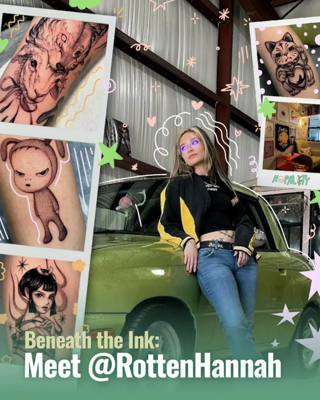 🌵&nbsp;Hannah Polkey is reshaping what a tattoo studio can feel like; intimate, nostalgic, and rooted in identity. 🎨✨

Polkey is creating a space where art, culture, and comfort coexist. Step inside Sorry Mom Studio and meet the artist making fine-