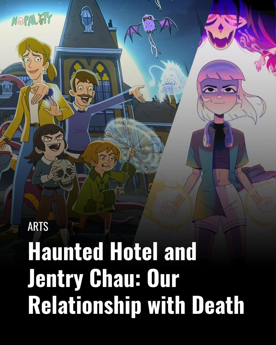 🌵Death isn&rsquo;t the end &mdash; it&rsquo;s the beginning of a story. 📖
Haunted Hotel and Jentry Chau vs. The Underworld use animation to reframe what it means to live, lose, and linger. 🪦💀

Check out the full article and gallery on nopalitymag