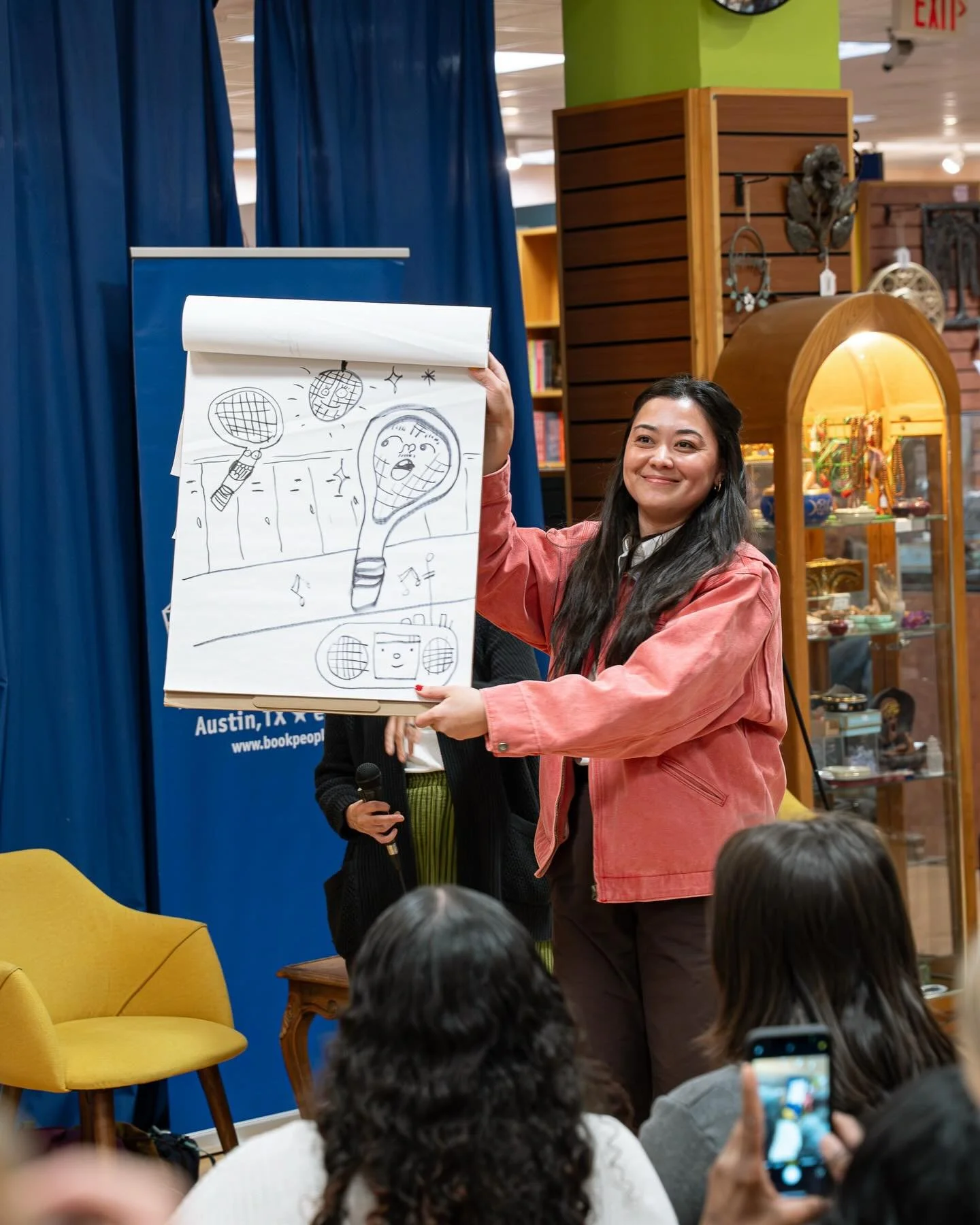🌵Earlier this month at BookPeople in Austin, Nopality had the chance to interview Chanel Miller about her latest book, The Moon Without Stars, creativity, and what it means to stay present through change. 🌙✨
From writing without outlines to embraci