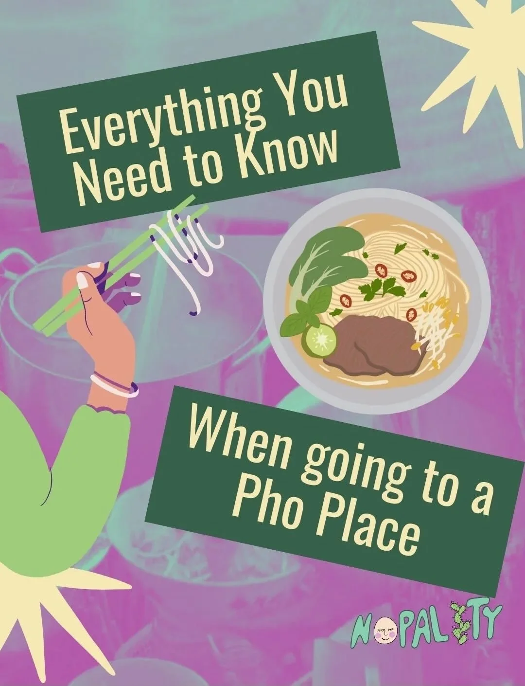🌵 From large cities to small towns, pho restaurants can be found almost everywhere. These delicious spots are often connected to a Vietnamese immigrant family&rsquo;s story of settling in a new place, so pho is rich in flavor and history! 

To learn
