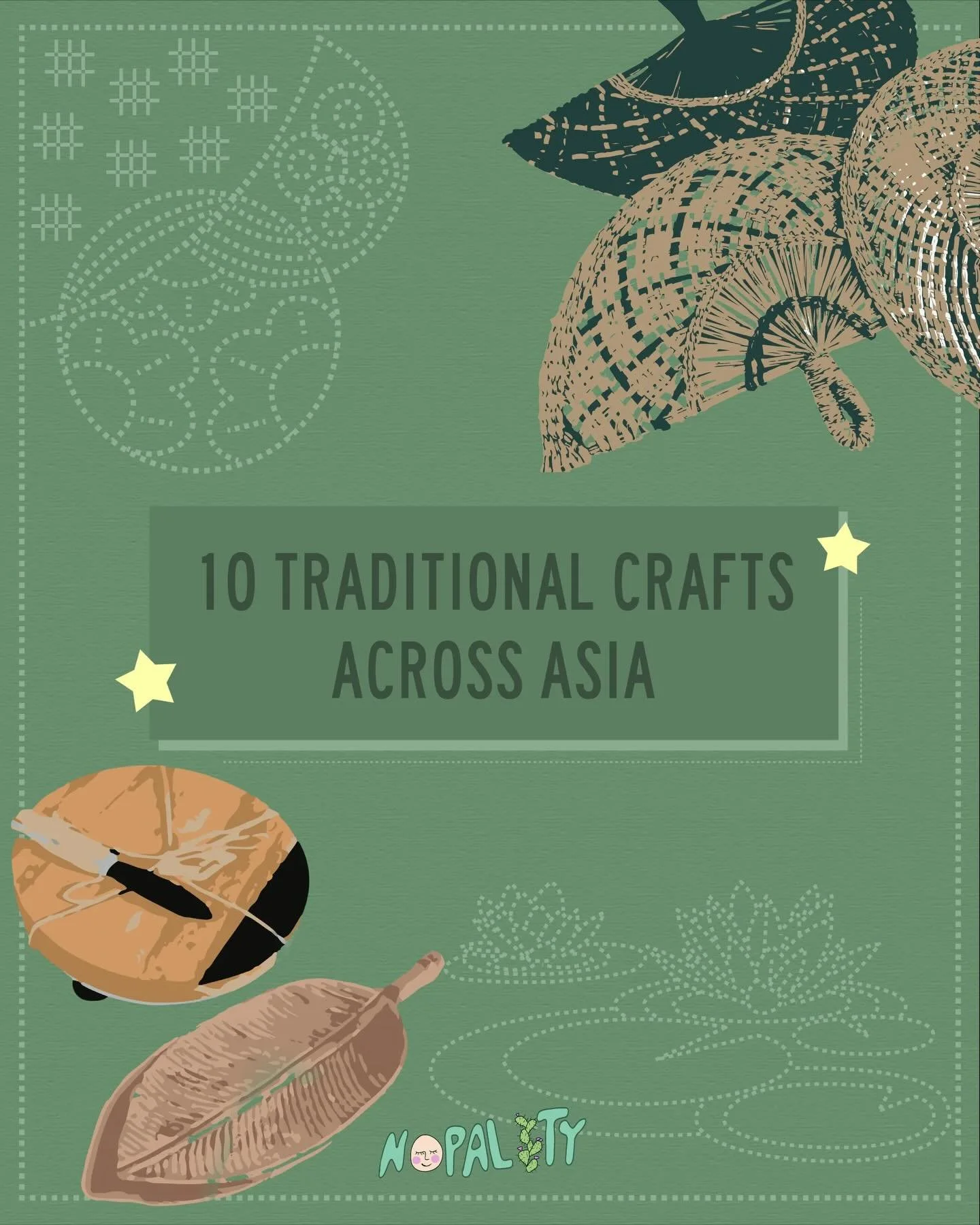 🌵 From stitching and lacquer to marbling and carving, we&rsquo;re spotlighting traditional crafts across Asia &mdash; where patience, history, and handmade beauty still lead the way.

Check out the full article and gallery on nopalitymag.com

✍️: @l