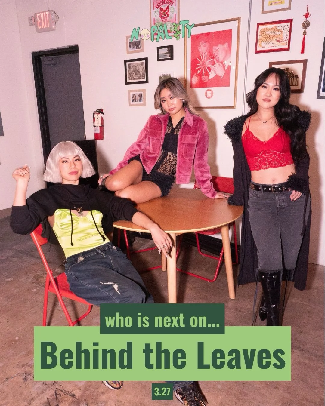 Who&rsquo;s next on Behind the Leaves? 🍃

This Friday, we&rsquo;re getting to know mHart artists PROMQUEEN, Francene Rouelle, and Allie Arnaez &mdash; stay tuned. ✨🎤

Follow @nopalitymag for more Texas Asian arts and culture!

#nopalitymag #mHart #