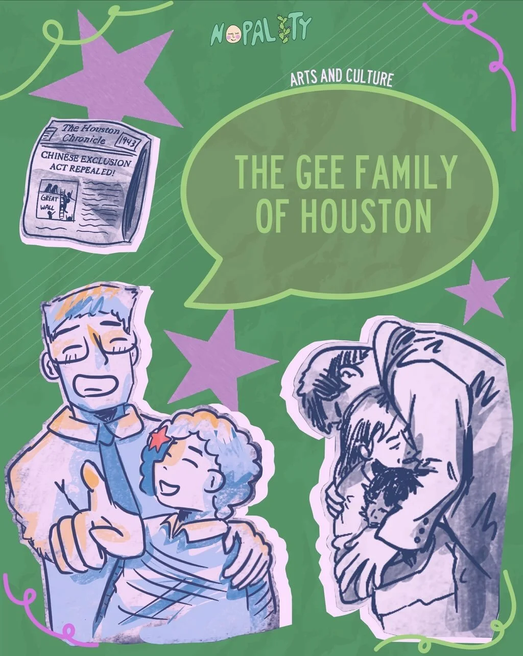 🌵 The Gee Family of Houston traces the legacy of Houston&rsquo;s early Asian American families and the communities they helped build including fighting segregation and shaping what we now know as Asiatown. 🌆✨

Through Laura Gao&rsquo;s expressive, 