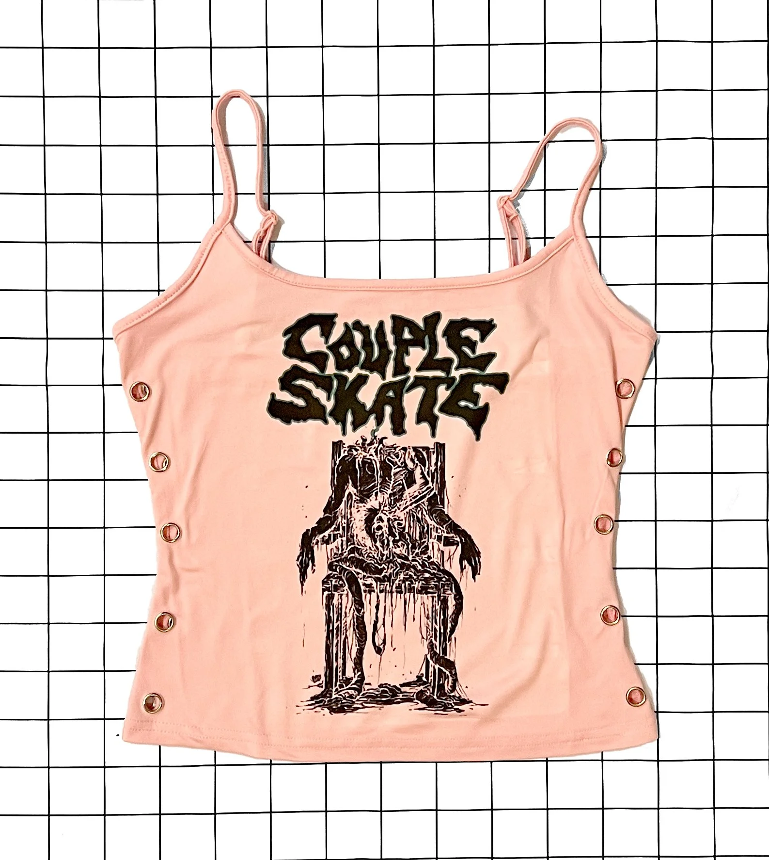 Couple Skate Pink Tank - Hanger.jpg