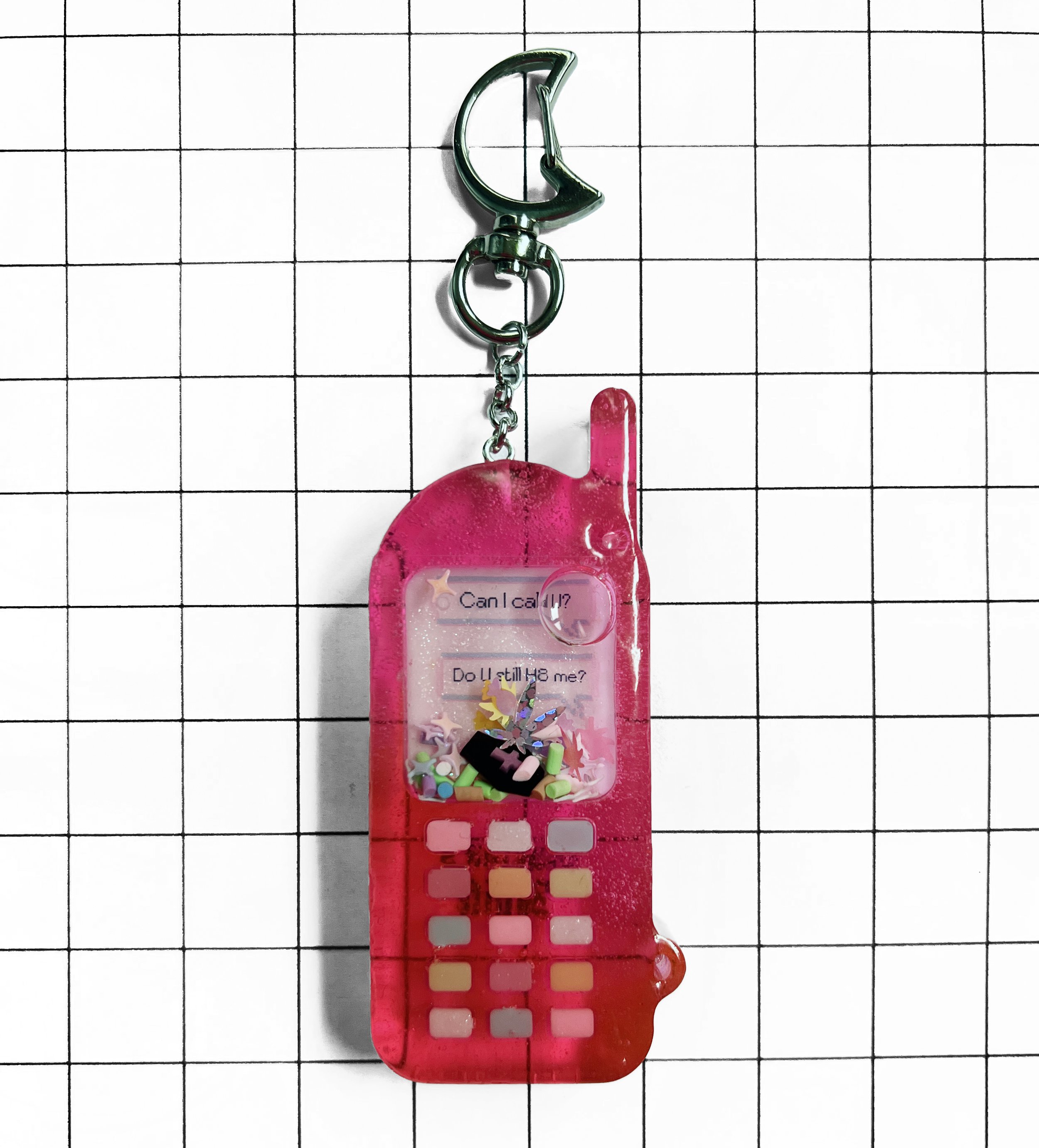♡☆ Jawbreaker Phone Shaker Keychain ☆♡