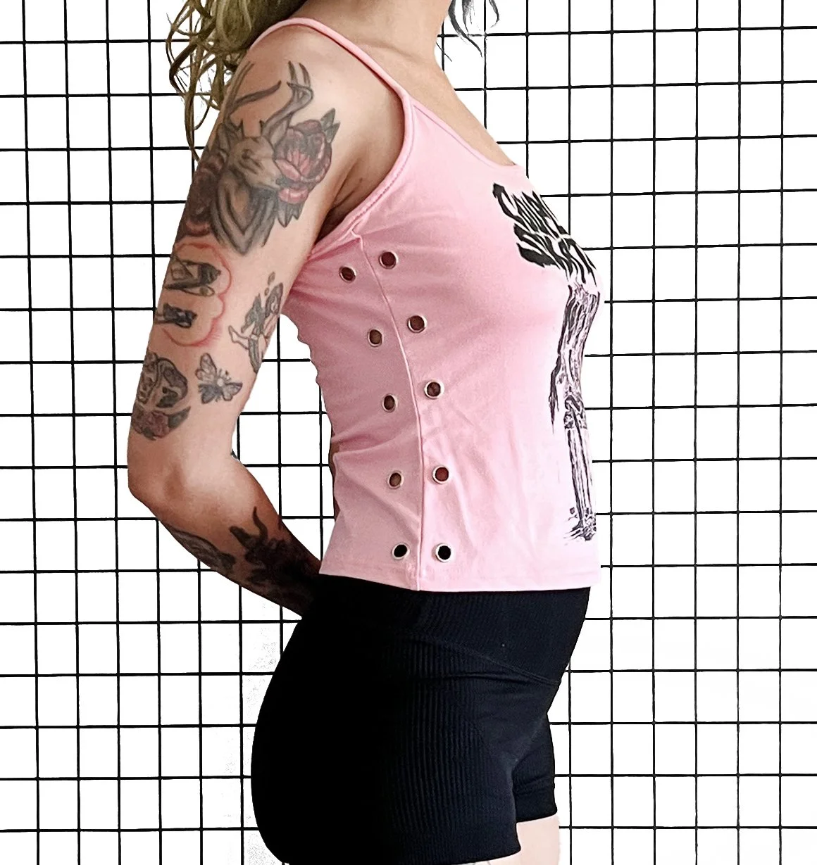 Couple Skate Pink Tank - Side 2.jpg