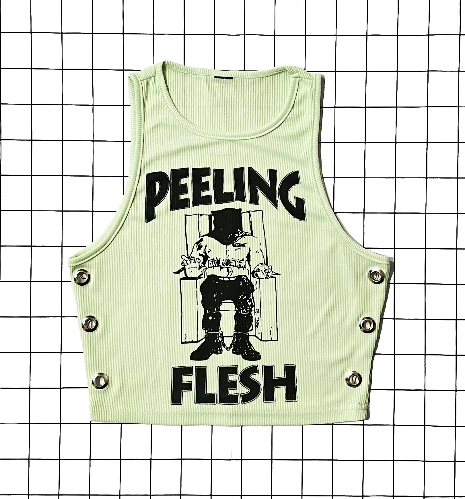 PeelingFlesh Death Mint Tank - Hanger.jpg