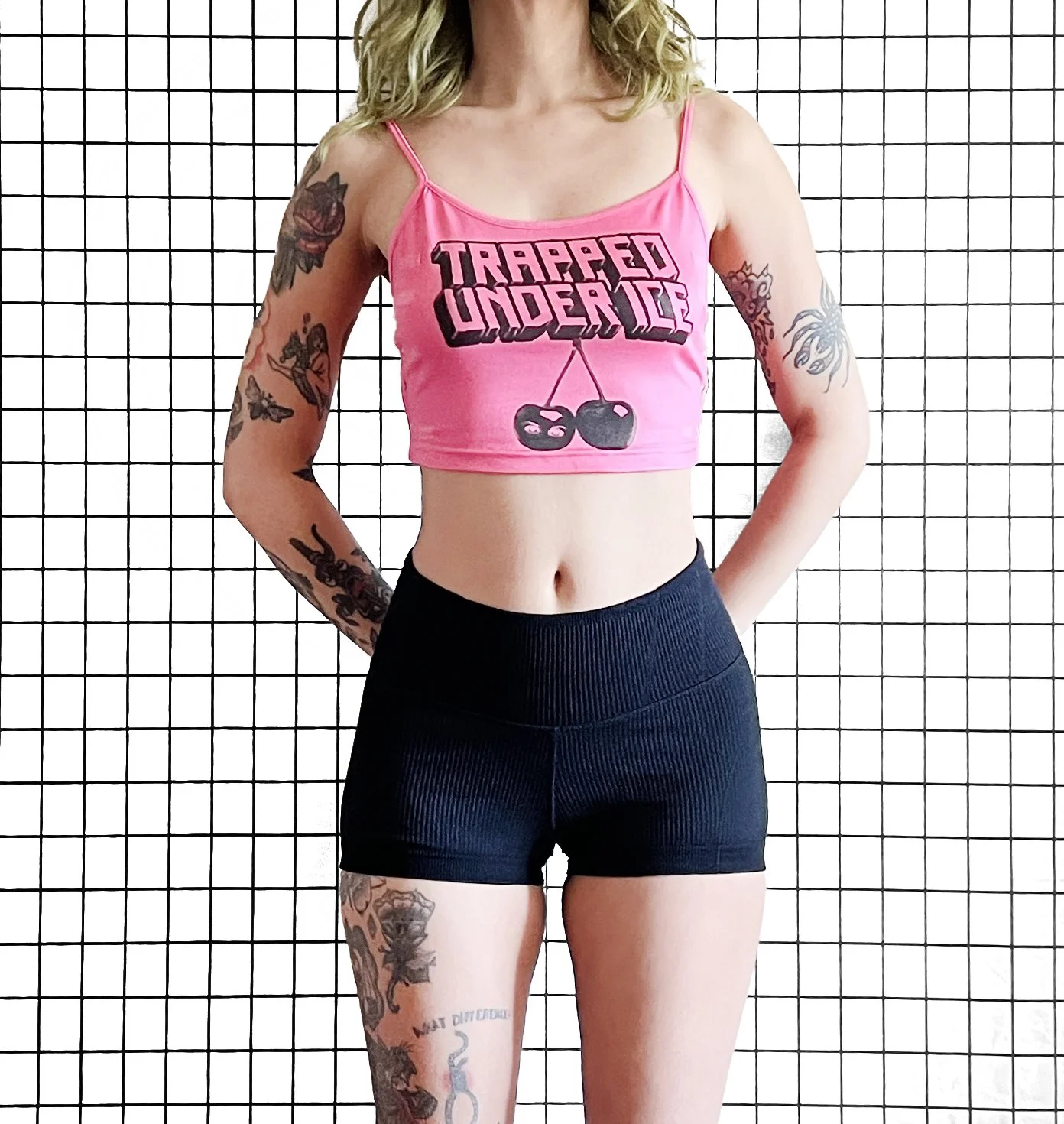 Trapped Under Ice 'heatwave' Grommet Mini Tank, size small