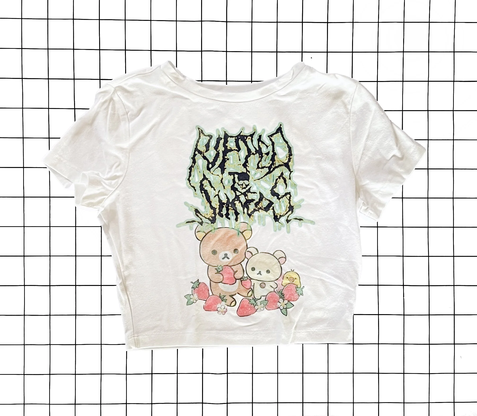 Ripped to Shreds Crop Top, size small