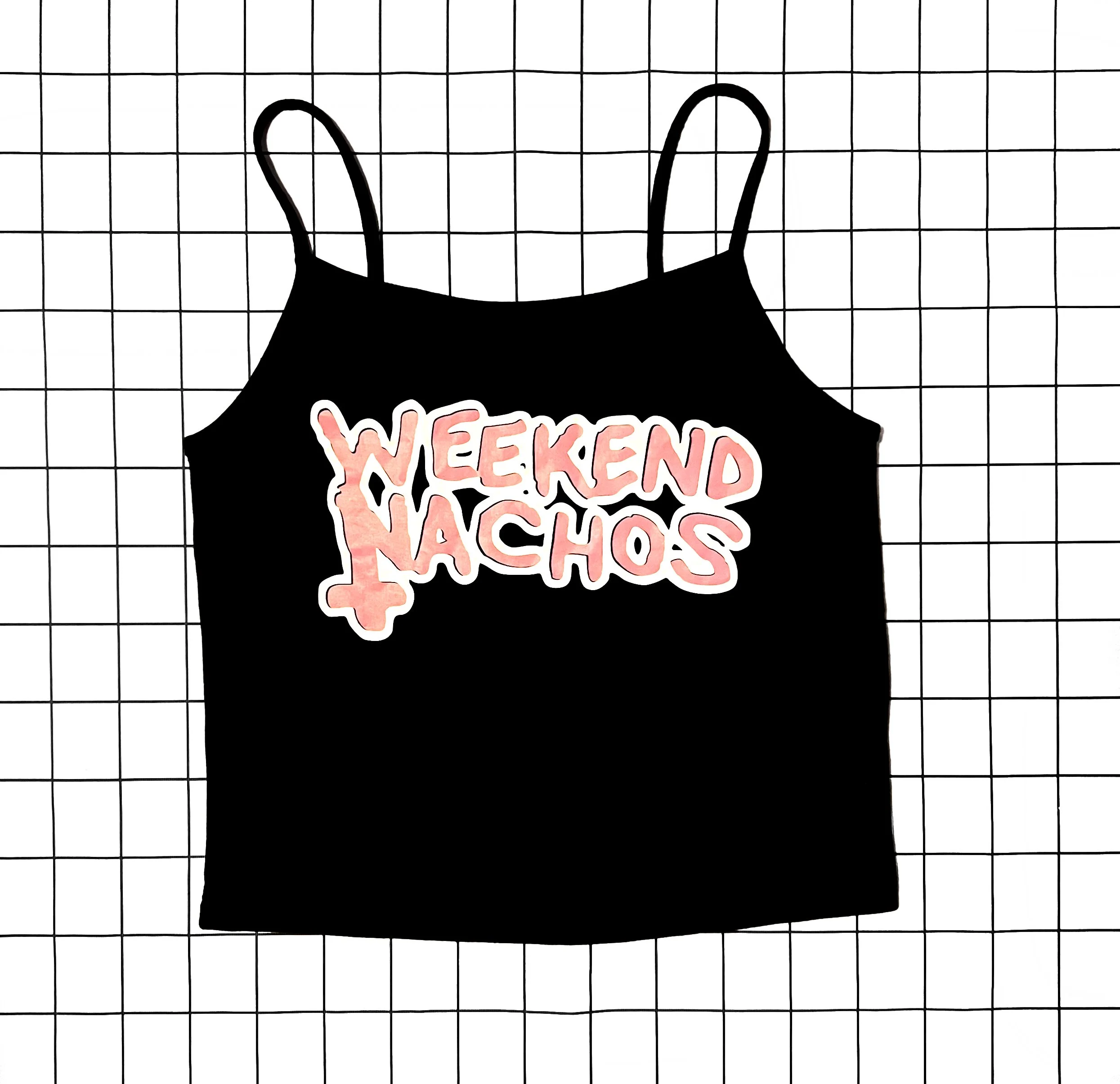 Weekend Nachos Tank Top, size Small