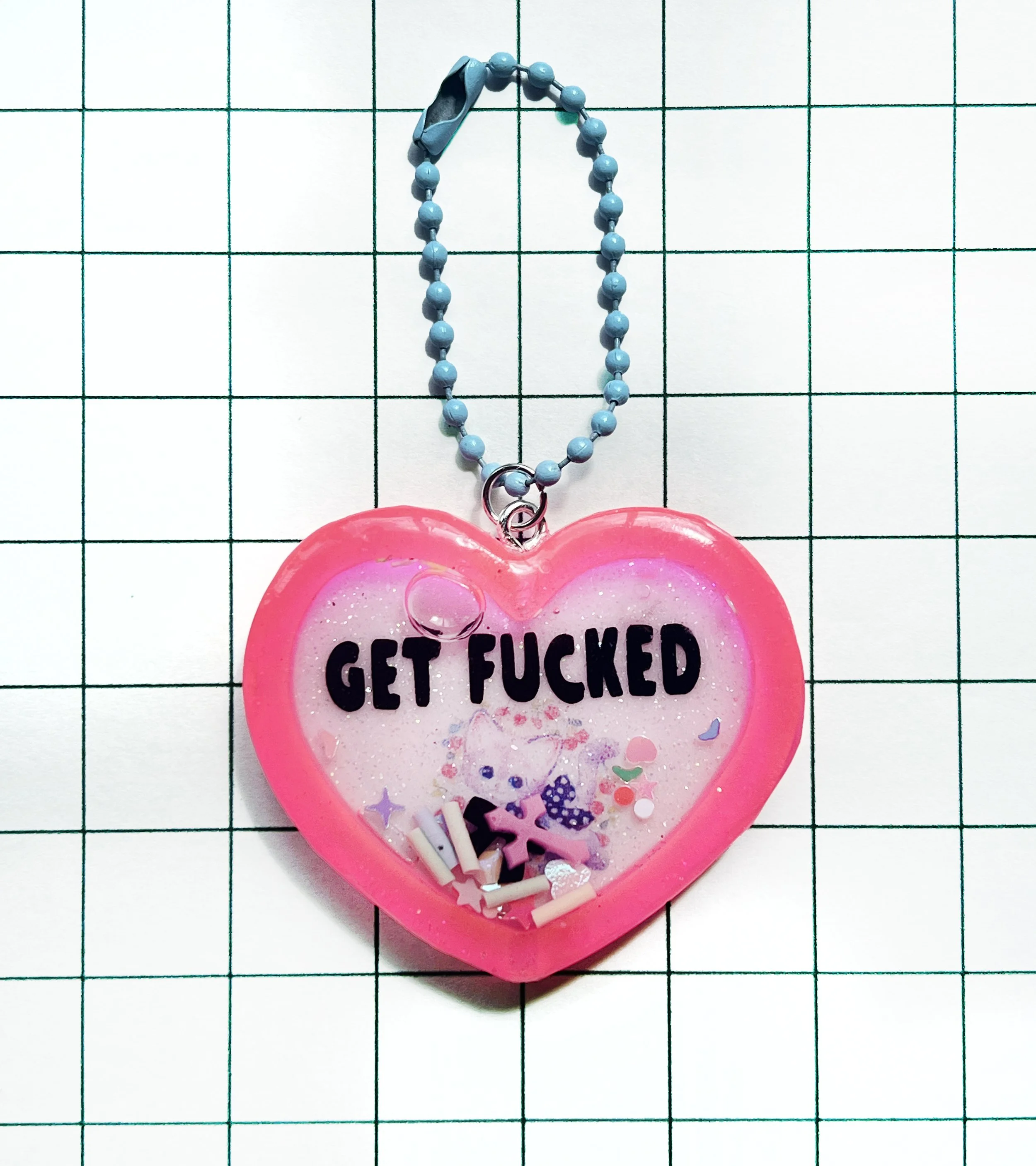 ♡ ☆ “Get Fucked” Heart Shaker ☆ ♡
