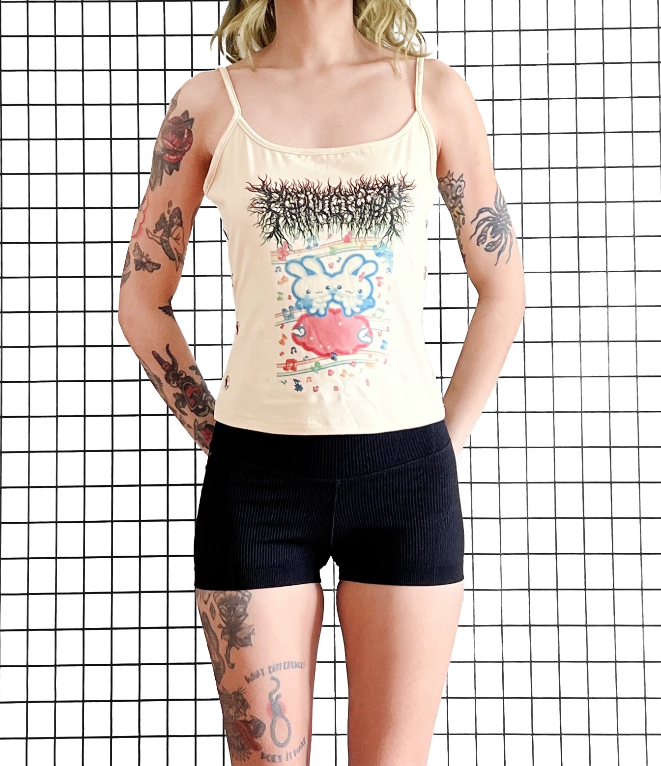 PeelingFlesh Angel Grommet Tank - Model.jpg