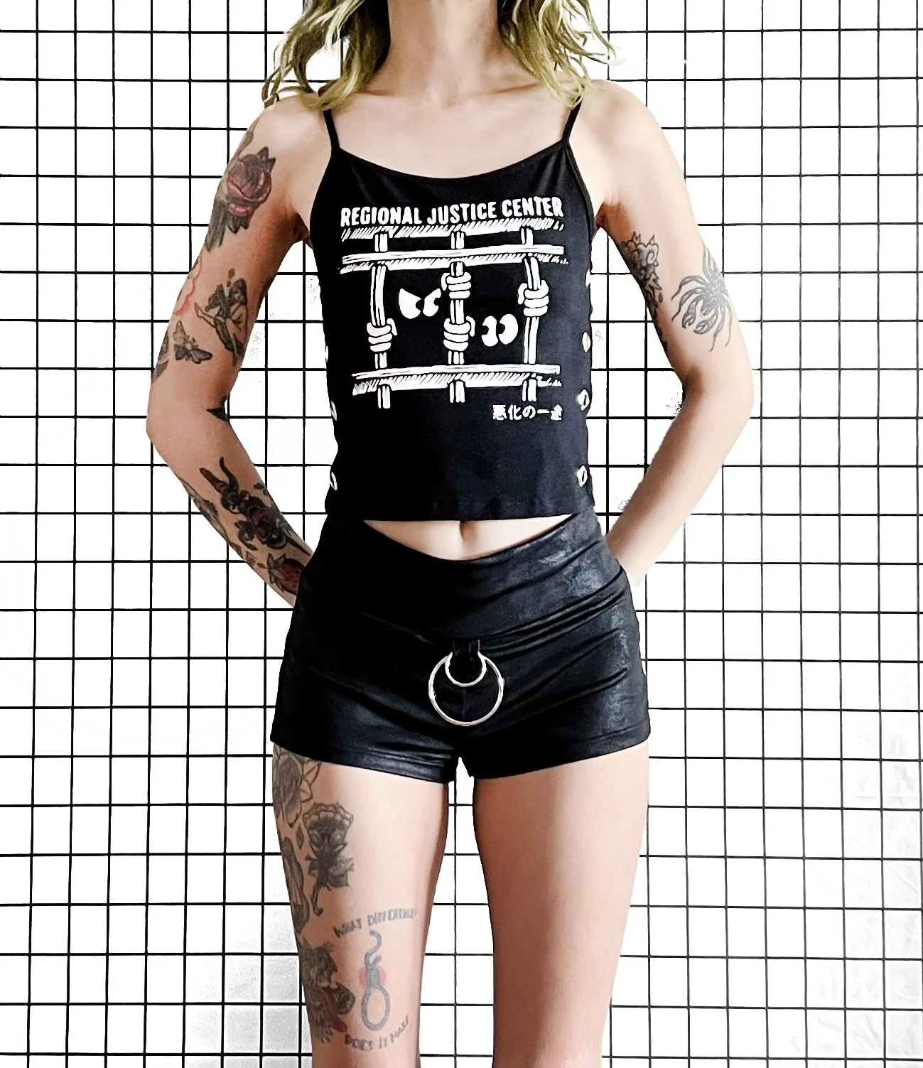 Regional Justice Center Grommet Tank, size small