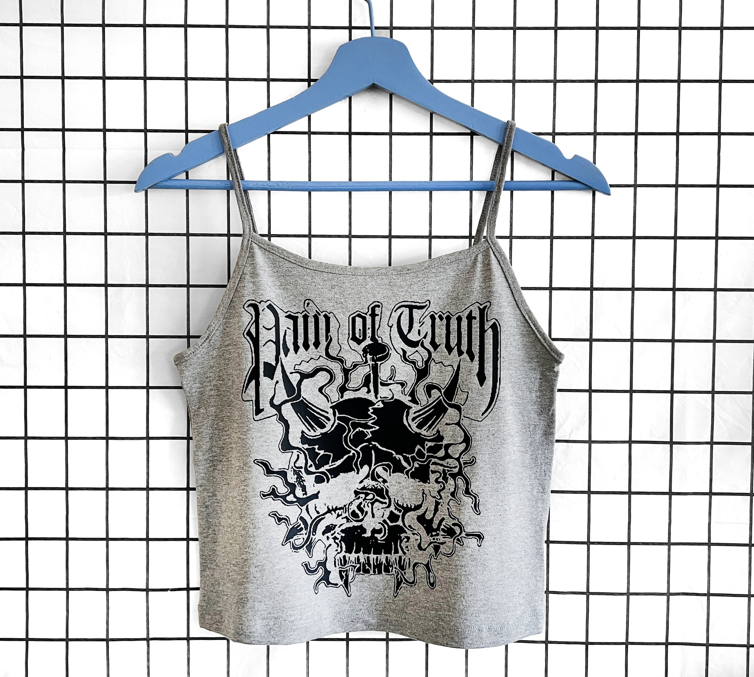 Pain of Truth Gray Tank - Hanger.jpg