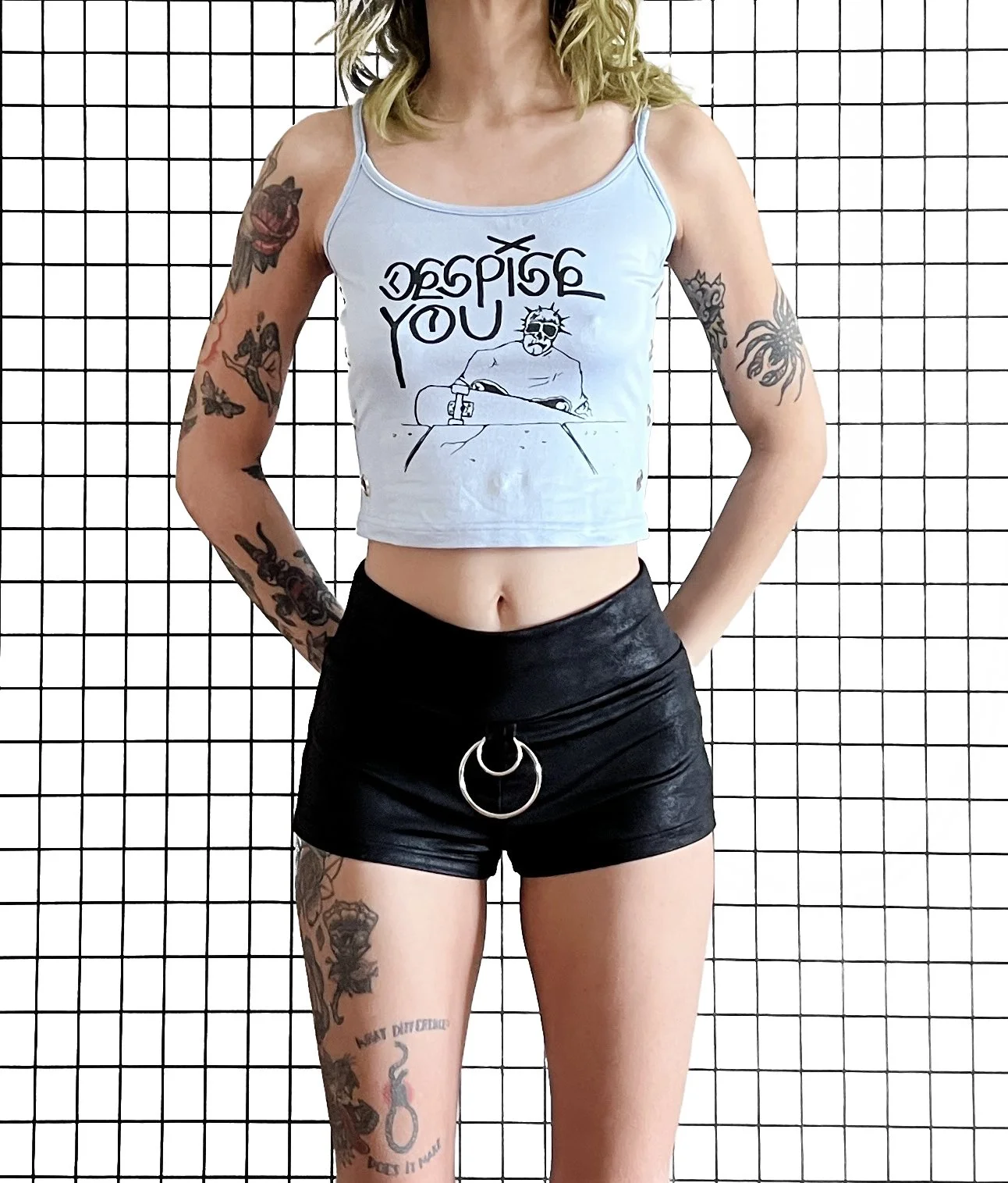 Despise You Grommet Baby Tank, size small